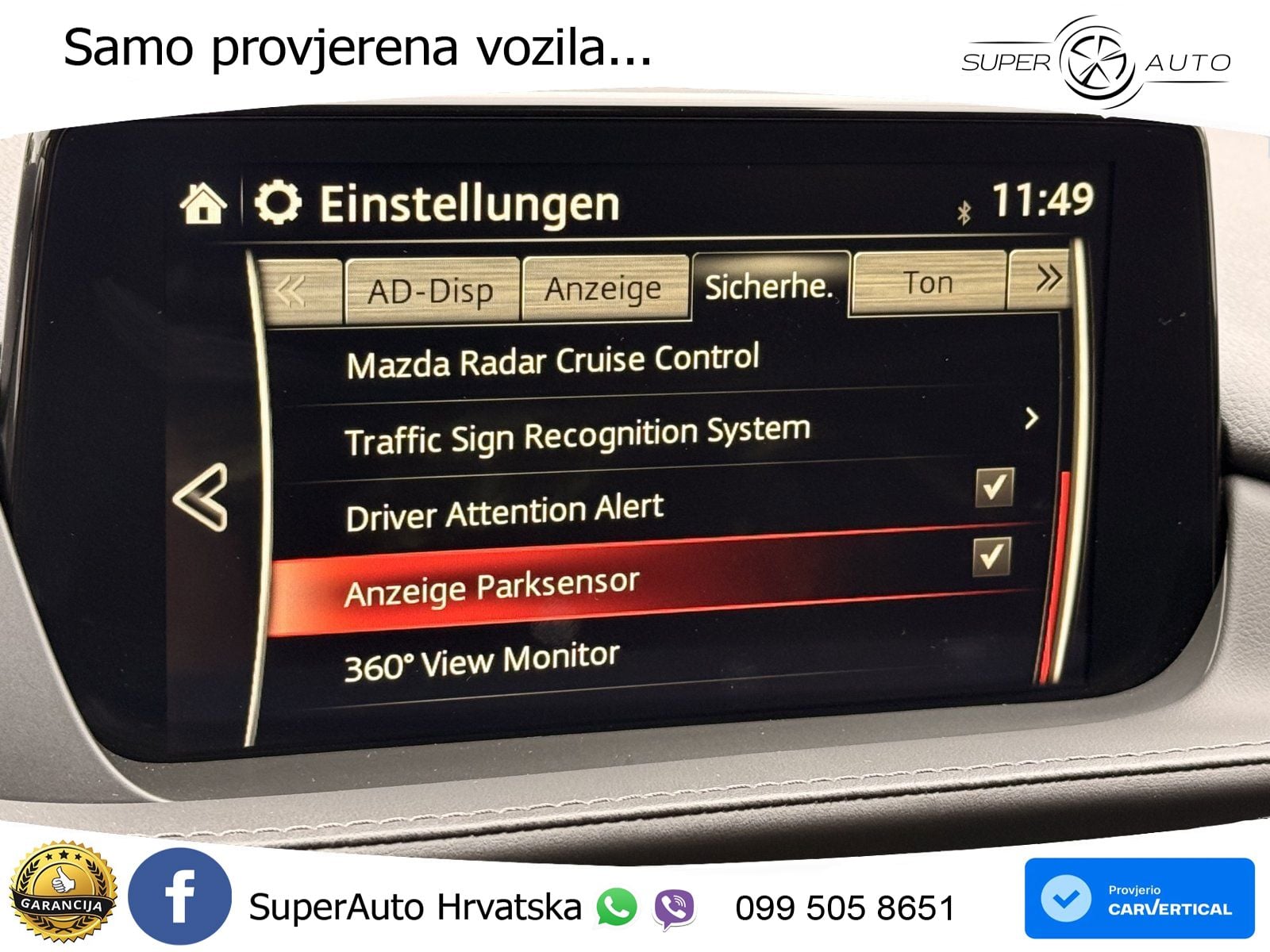 Mazda 6 Sport Combi 2.0 SKYACTIV-G (165 KS) SKYACTIV-Drive LED+GR SJED+ACC