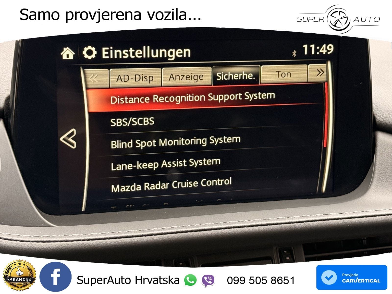 Mazda 6 Sport Combi 2.0 SKYACTIV-G (165 KS) SKYACTIV-Drive LED+GR SJED+ACC