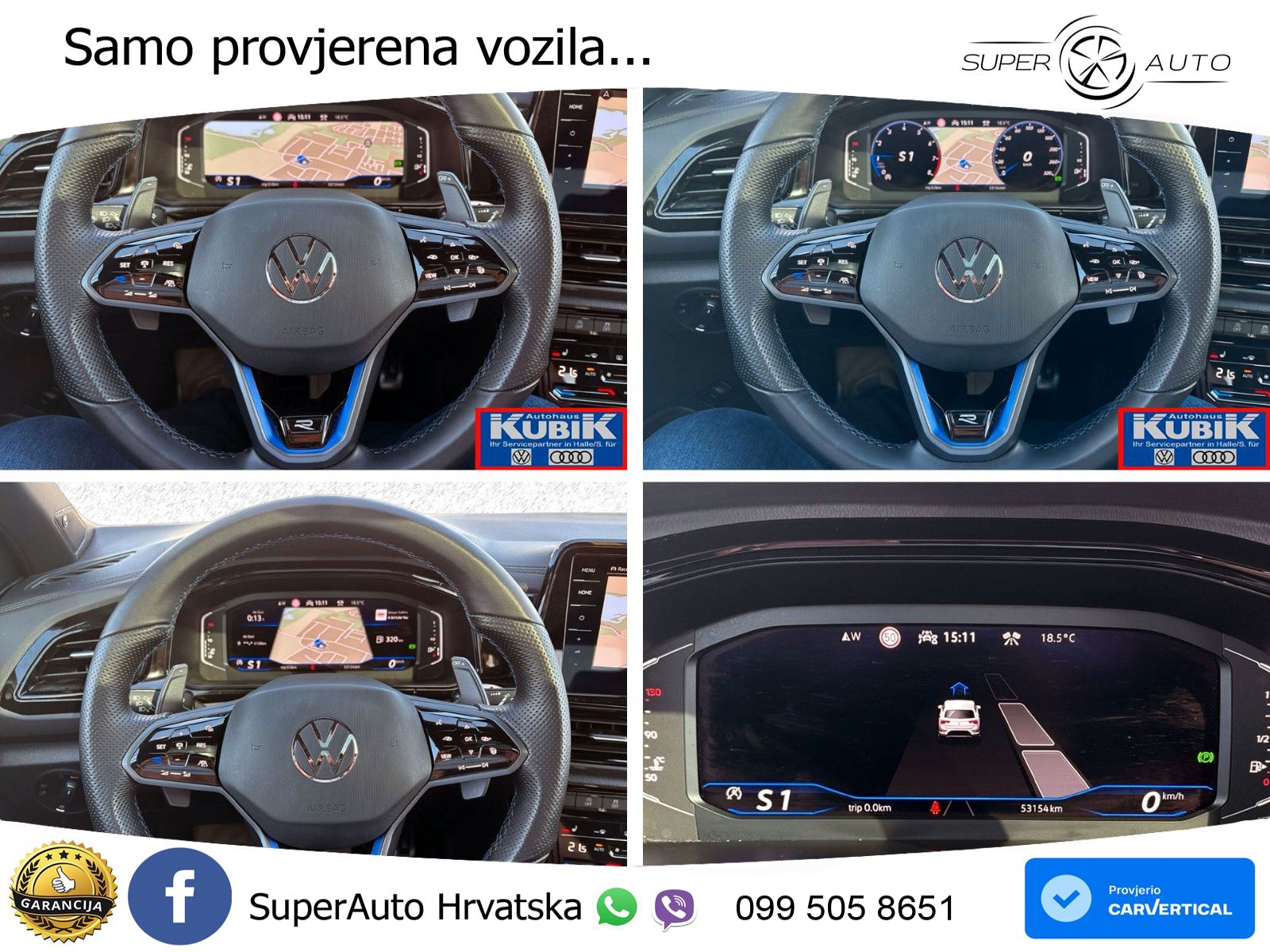 Volkswagen T-Roc I R 2.0 TSI (300 KS) OPF 4M DSG MATRIX+GR SJED+KAM