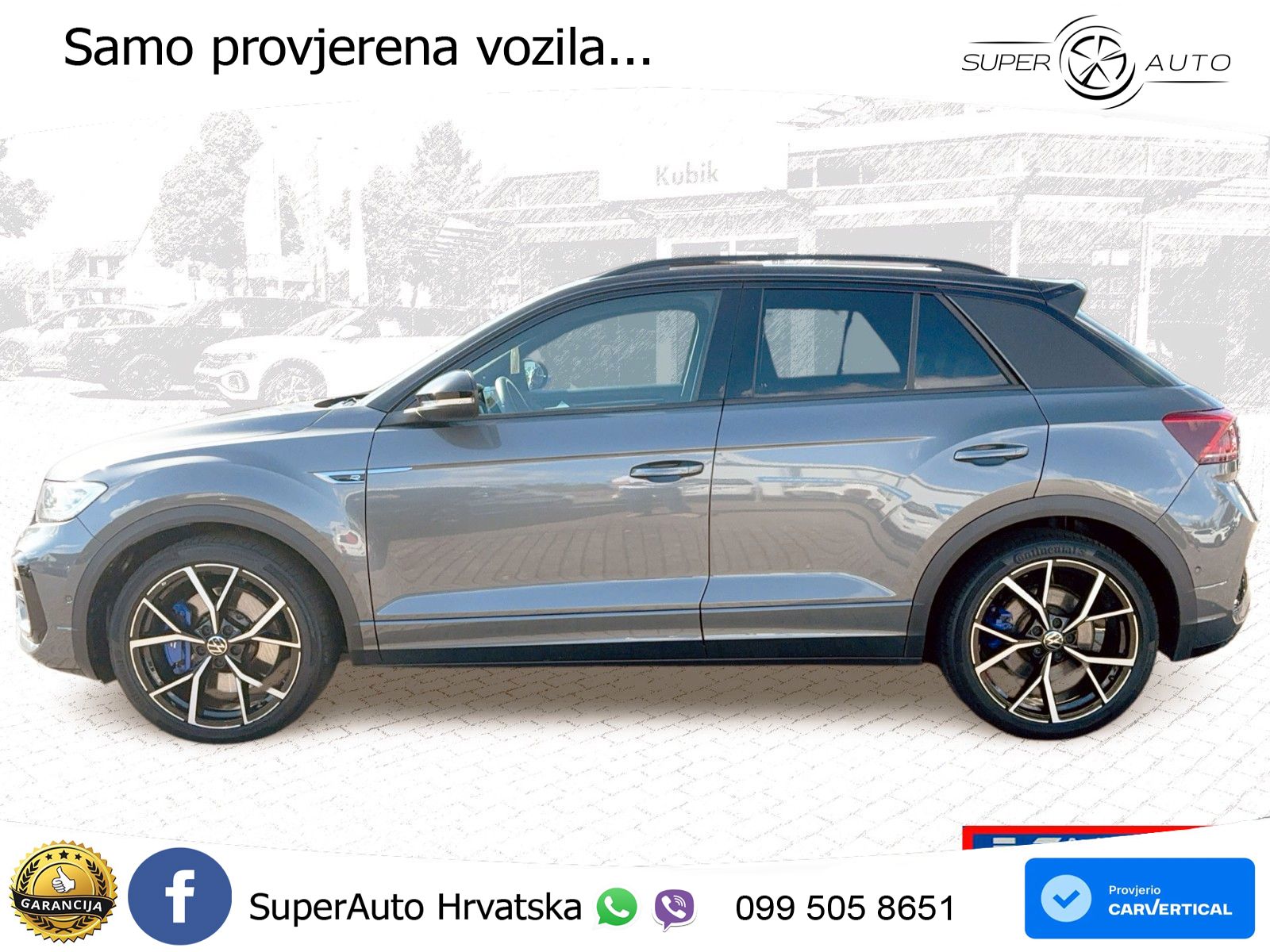 Volkswagen T-Roc I R 2.0 TSI (300 KS) OPF 4M DSG MATRIX+GR SJED+KAM