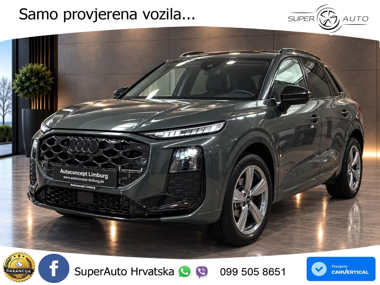 Audi Q3 2.0 TDI (150 KS) S tronic S line LED+GR SJED+ACC