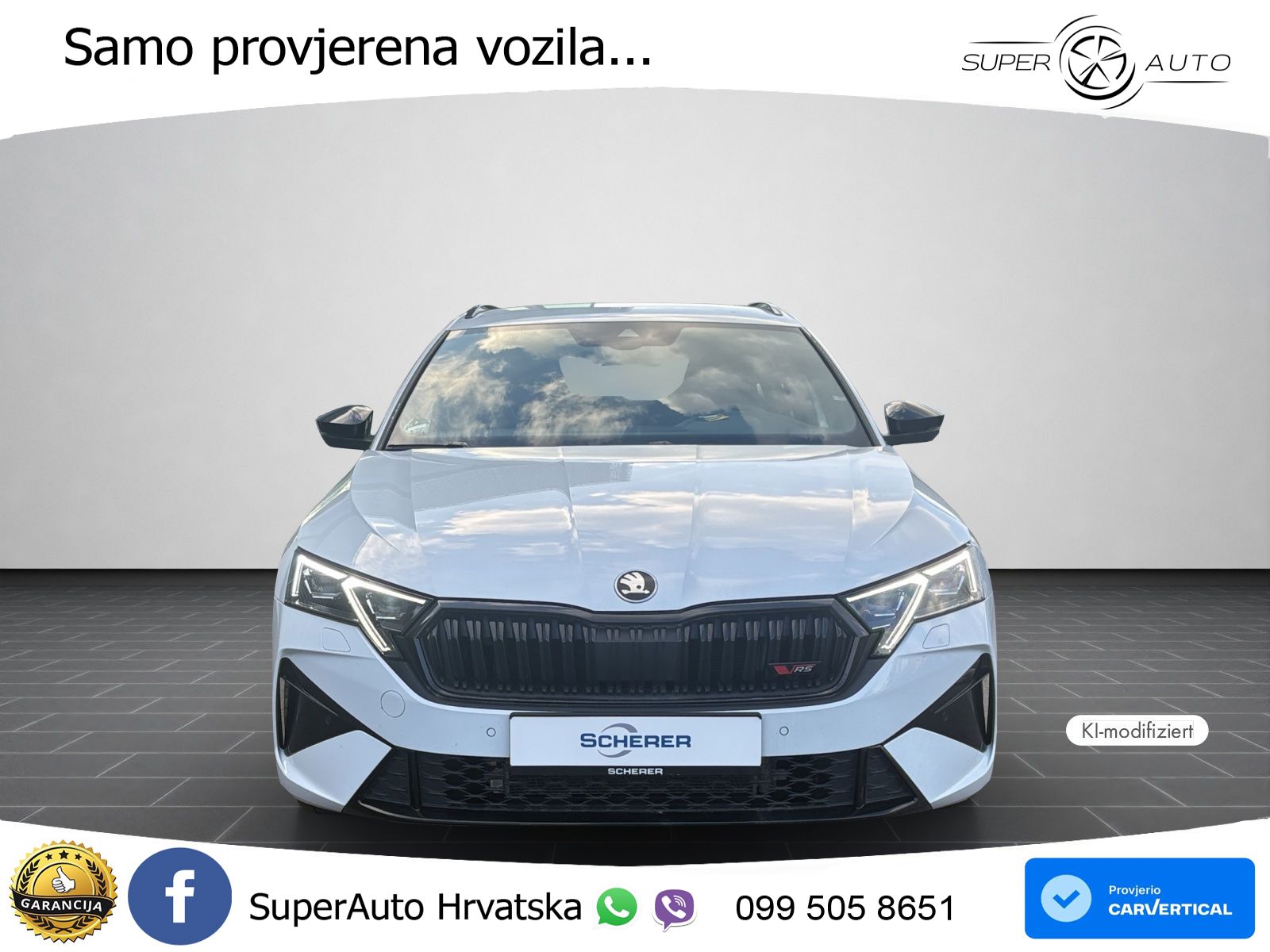 Škoda Octavia Combi RS 2.0 TSI (265 KS) DSG MATRIX+GR SJED+KAM