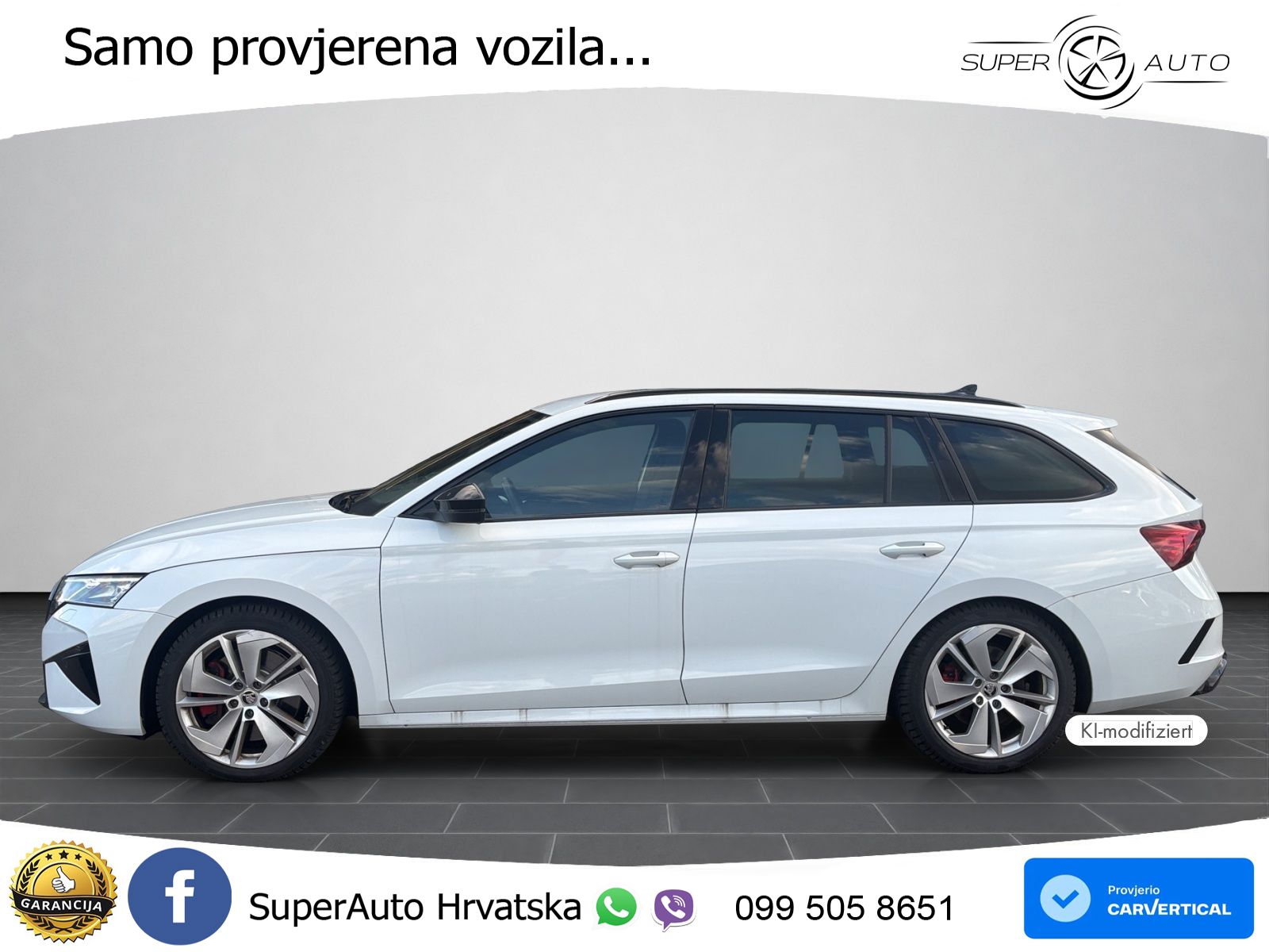 Škoda Octavia Combi RS 2.0 TSI (265 KS) DSG MATRIX+GR SJED+KAM