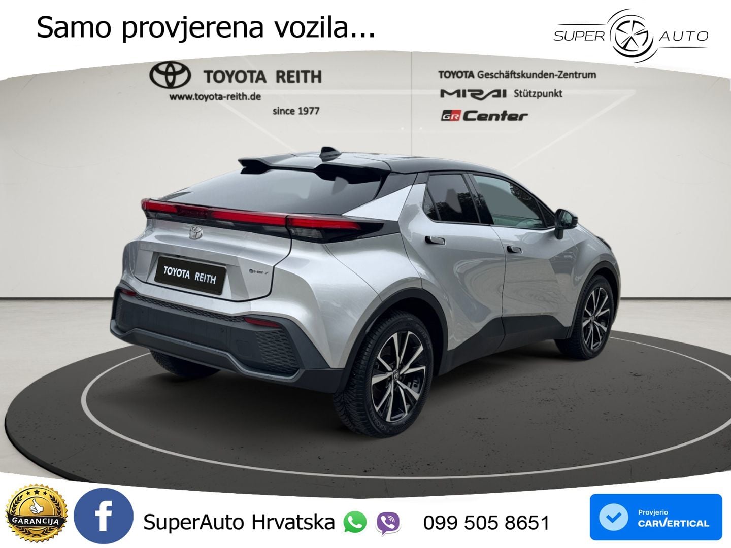 Toyota C-HR 1.8 (140 KS) Hybrid e-CVT Team Deutschland LED+GR SJED+ACC