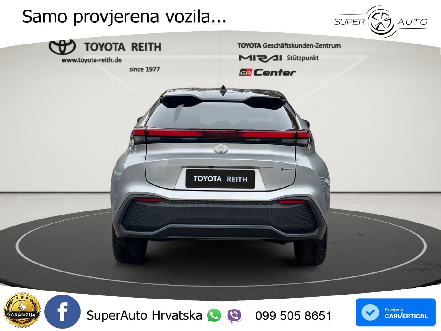 Toyota C-HR 1.8 (140 KS) Hybrid e-CVT Team Deutschland LED+GR SJED+ACC