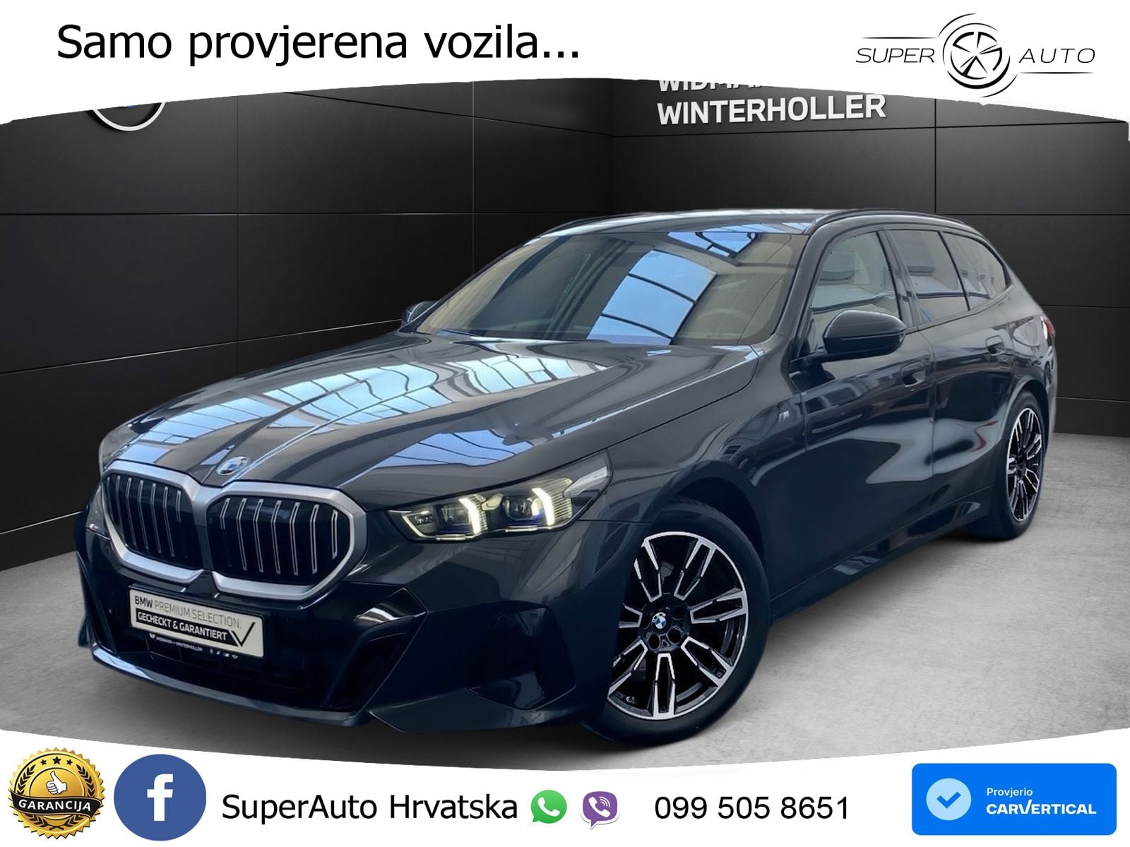BMW 520d Touring (197 KS) xDrive Steptronic M Sport LED+GR SJED+ACC