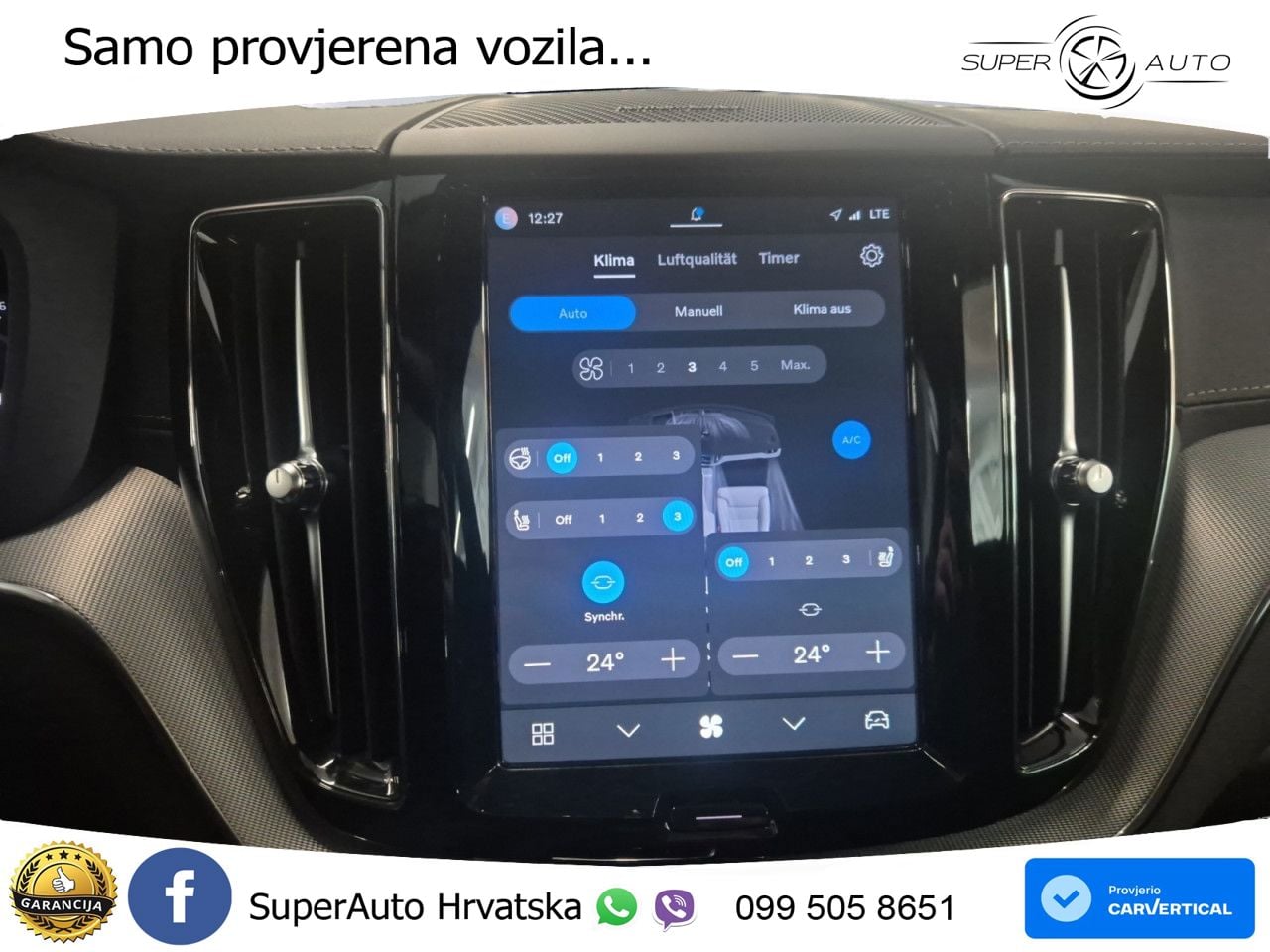 Volvo XC60 B4 Diesel AWD Geartronic ACC+HEAD+4xGR SJED+360+PANO