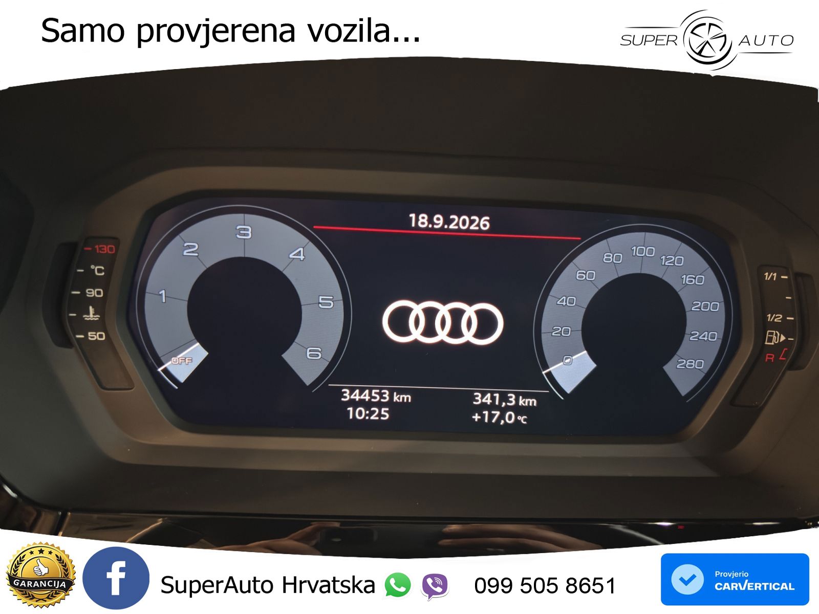 Audi A3 30 TDI (116 KS) LED+GR SJED+ACC