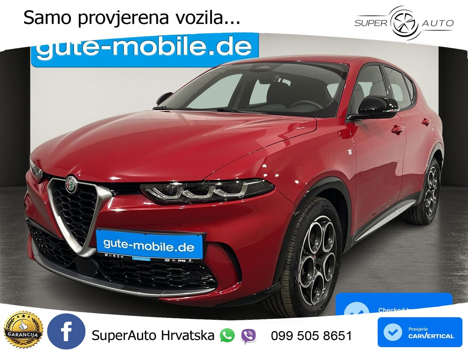 Alfa Romeo Tonale 1.5 VGT (160 KS) 48V-Hybrid TCT LED+ACC