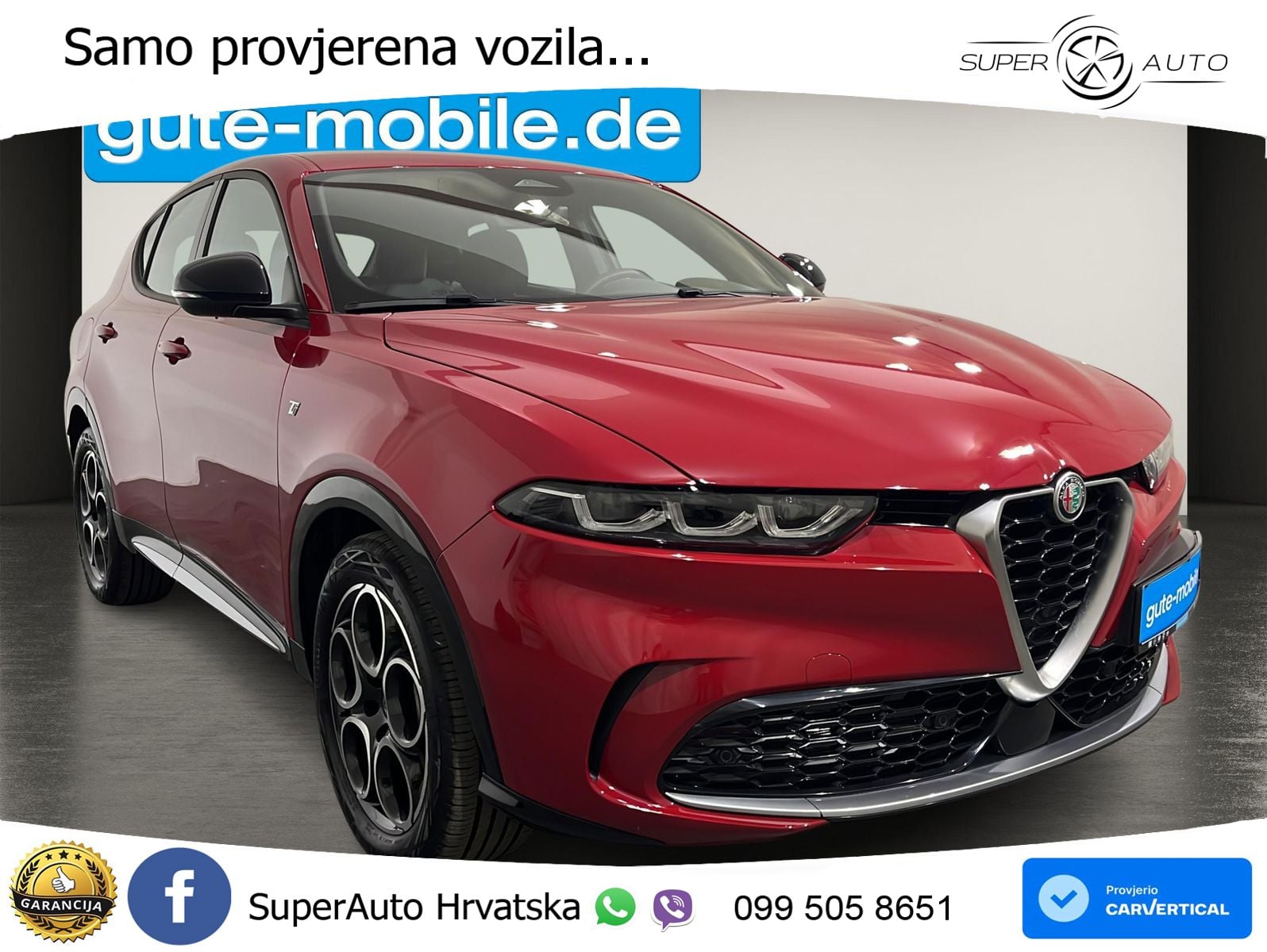 Alfa Romeo Tonale 1.5 VGT (160 KS) 48V-Hybrid TCT LED+ACC