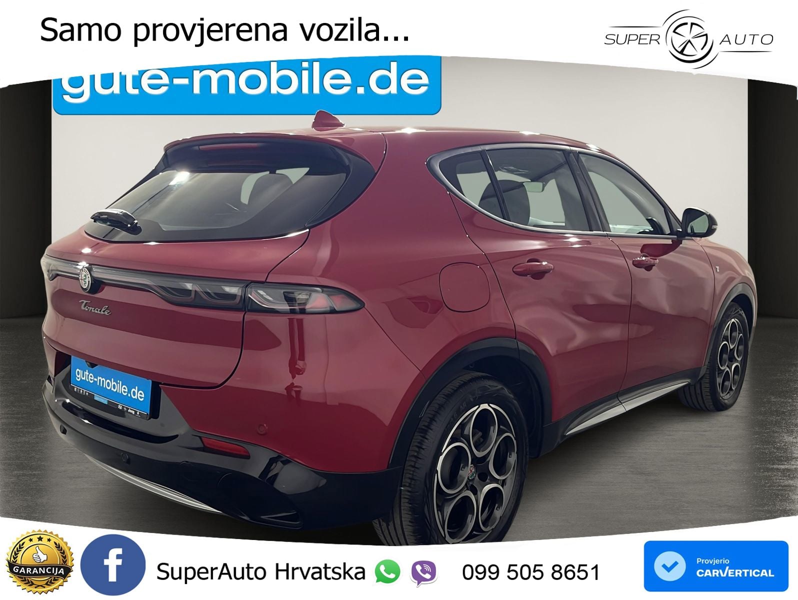 Alfa Romeo Tonale 1.5 VGT (160 KS) 48V-Hybrid TCT LED+ACC