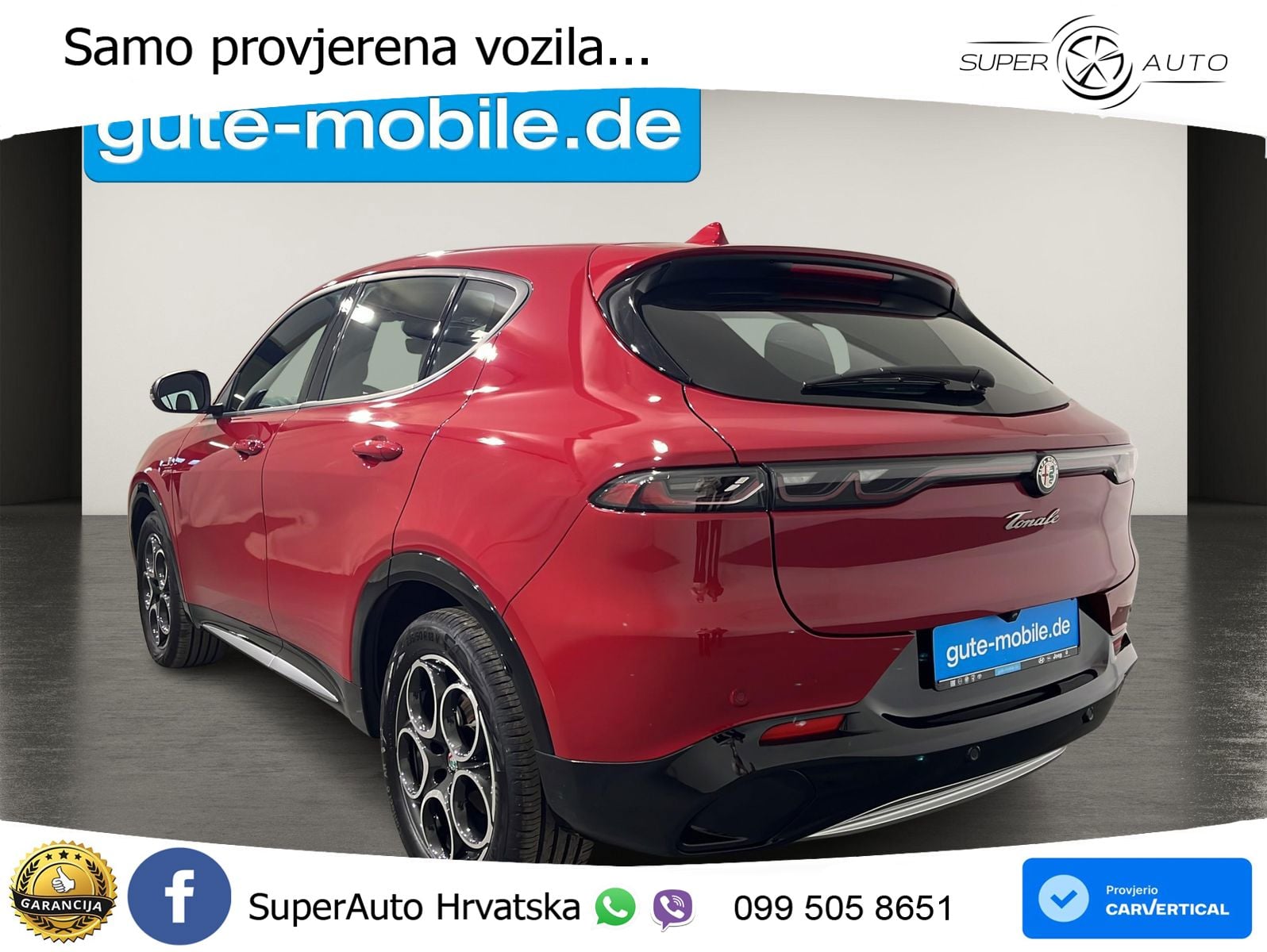 Alfa Romeo Tonale 1.5 VGT (160 KS) 48V-Hybrid TCT LED+ACC