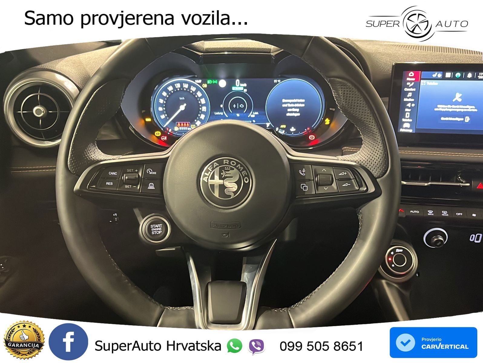 Alfa Romeo Tonale 1.5 VGT (160 KS) 48V-Hybrid TCT LED+ACC