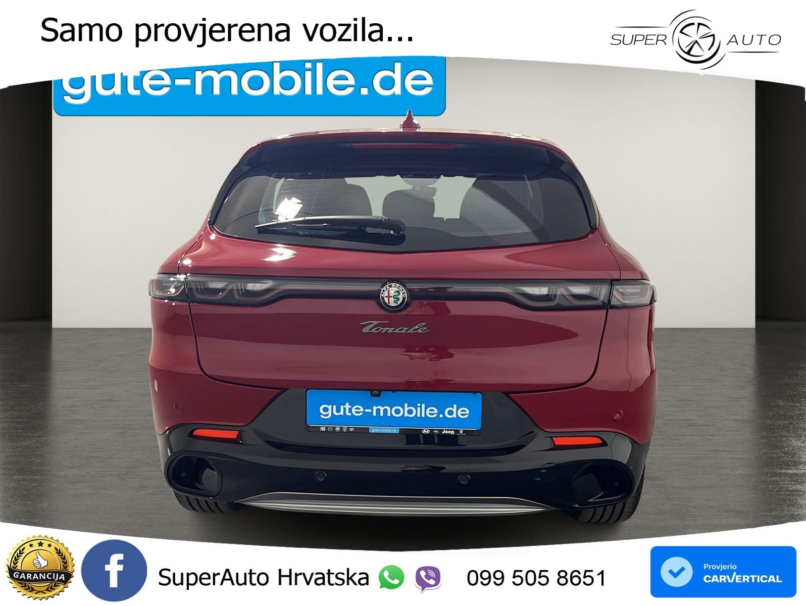 Alfa Romeo Tonale 1.5 VGT (160 KS) 48V-Hybrid TCT LED+ACC