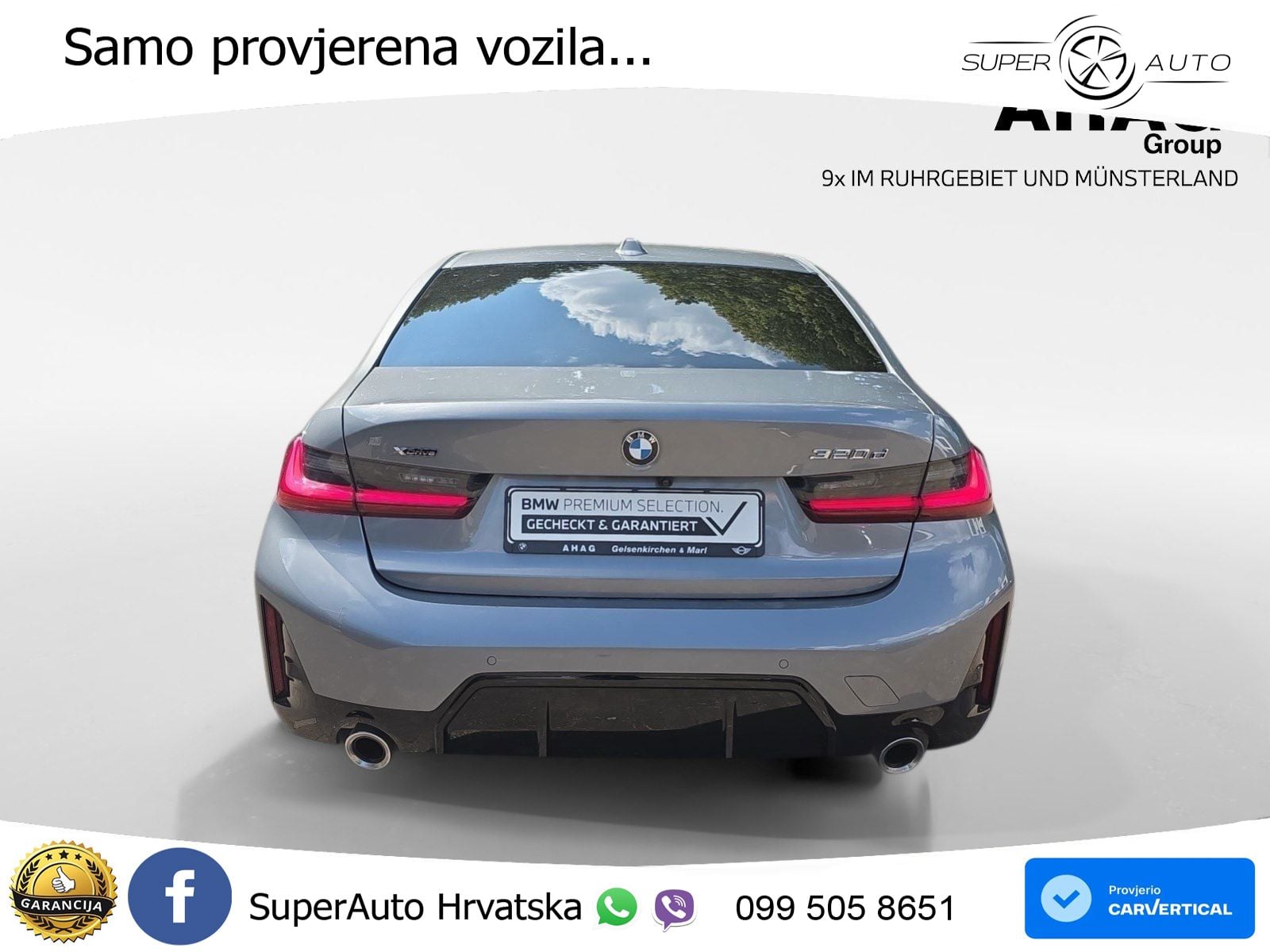 BMW 320d (190 KS) xDrive Steptronic LED+GR SJED+ACC