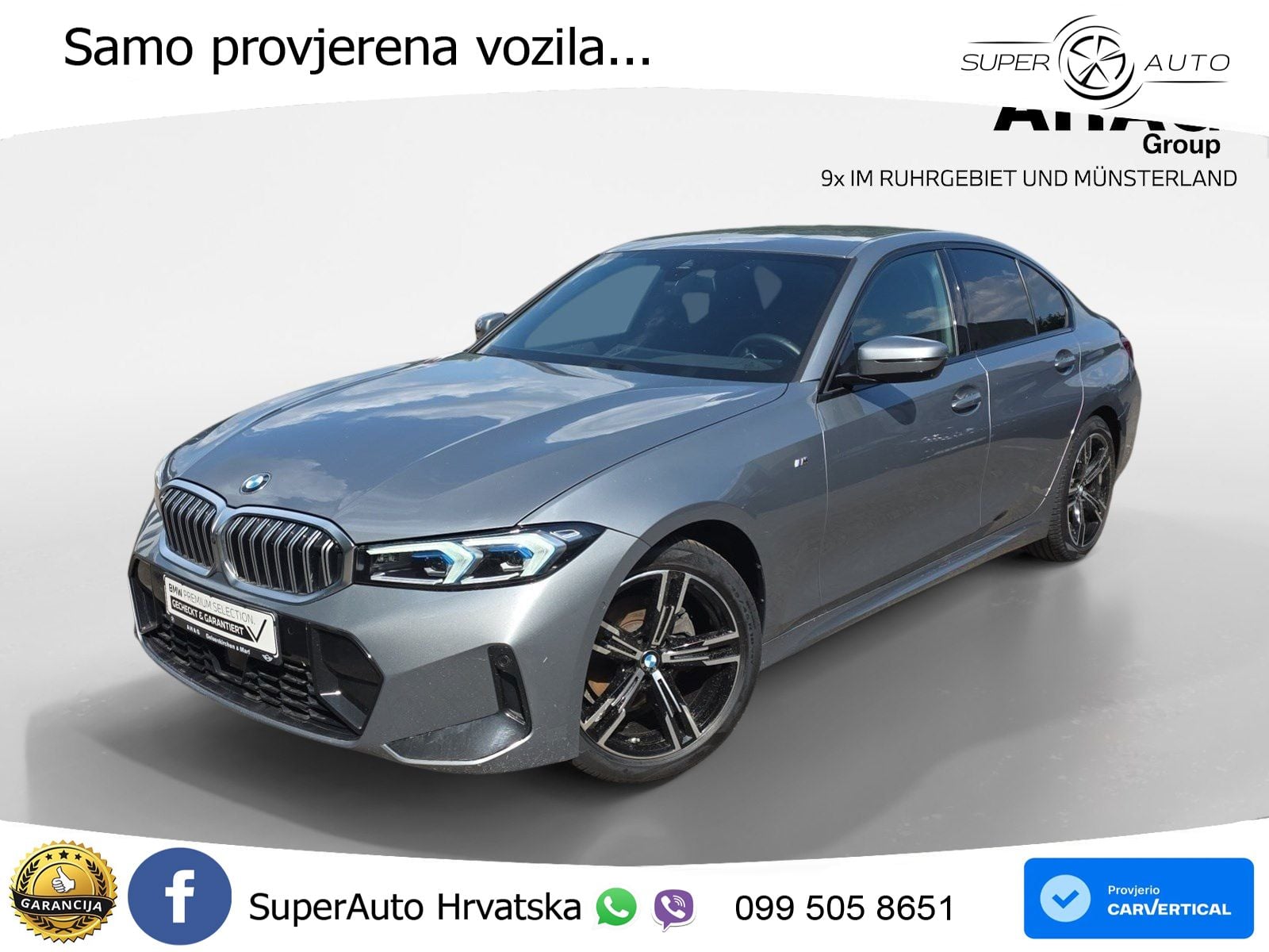 BMW 320d (190 KS) xDrive Steptronic LED+GR SJED+ACC