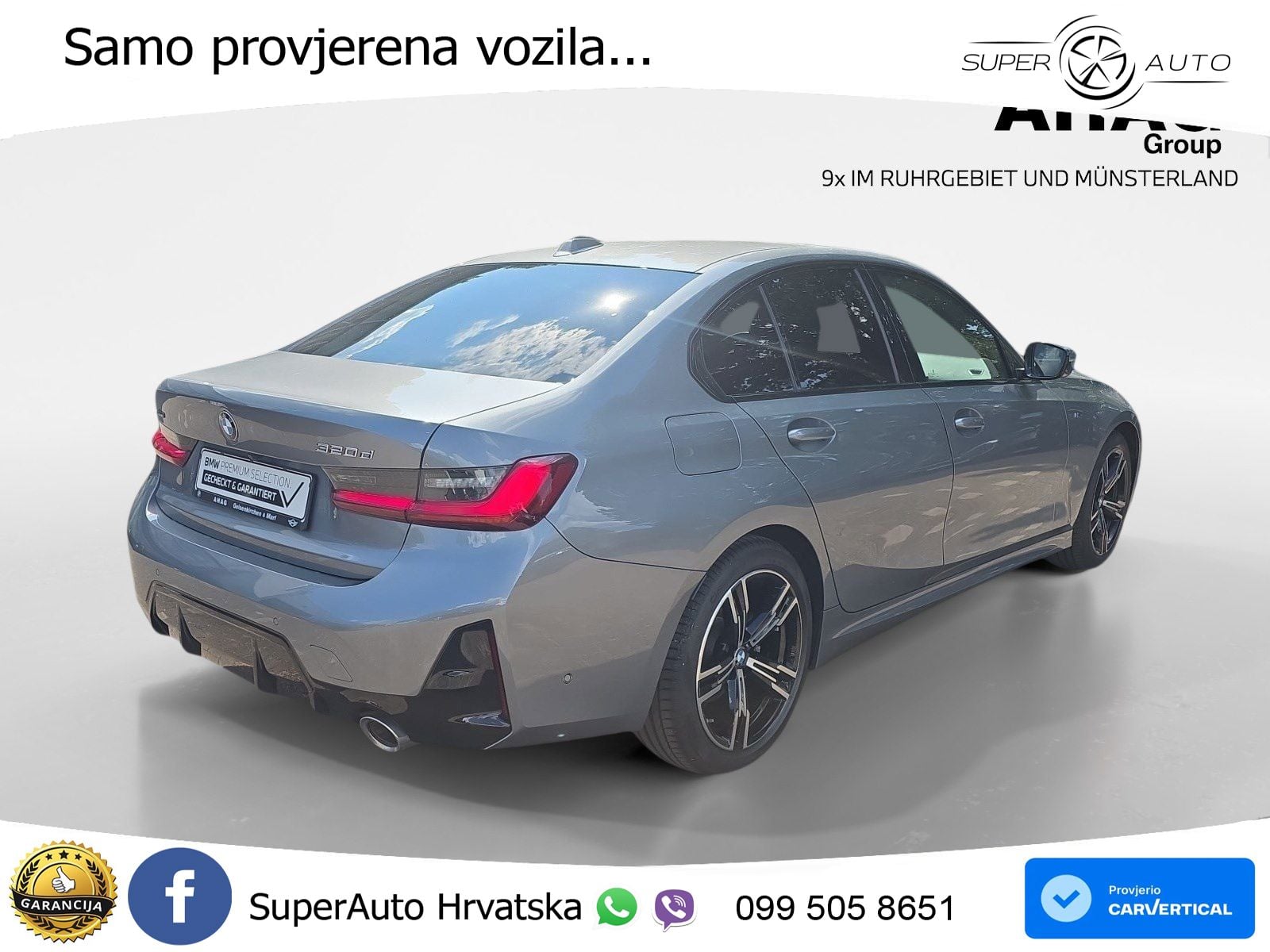 BMW 320d (190 KS) xDrive Steptronic LED+GR SJED+ACC