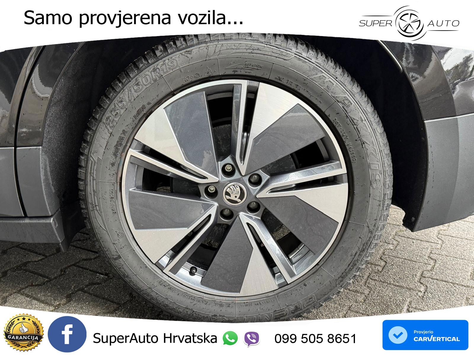 Škoda Enyaq 85x 82 kWh (286 KS) AWD Loft LED+GR SJED+ACC