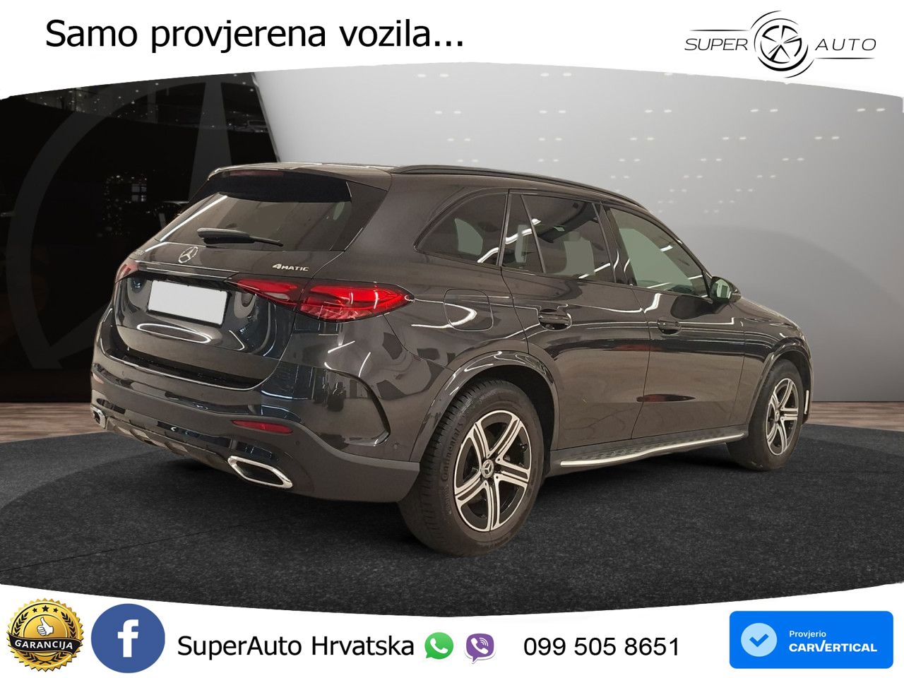 Mercedes GLC 220d (197 KS) 4MATIC 9G-TRONIC AMG LED+GR SJED+ACC
