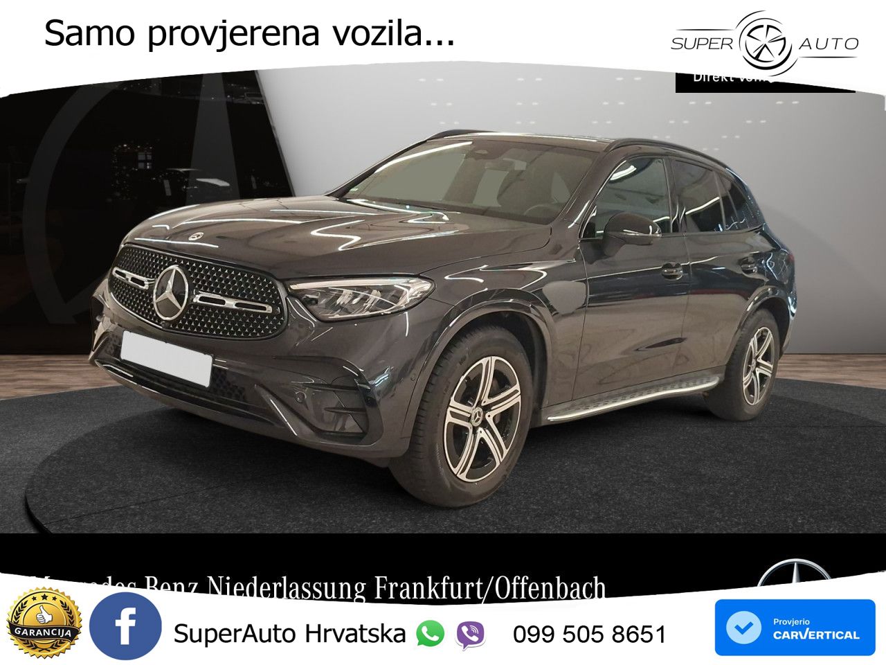 Mercedes GLC 220d (197 KS) 4MATIC 9G-TRONIC AMG LED+GR SJED+ACC