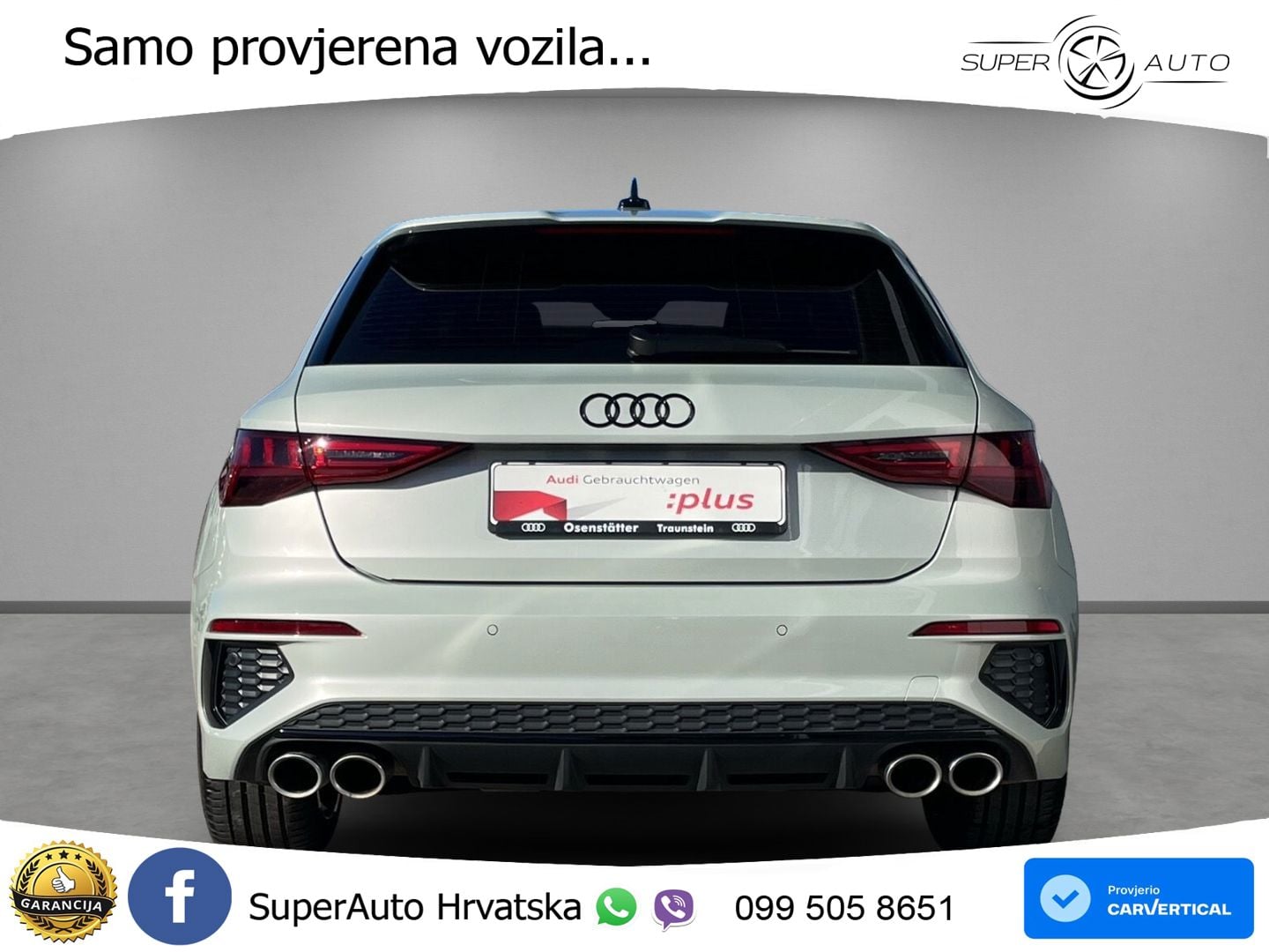 Audi S3 2.0 TFSI (310 KS) quattro S tronic