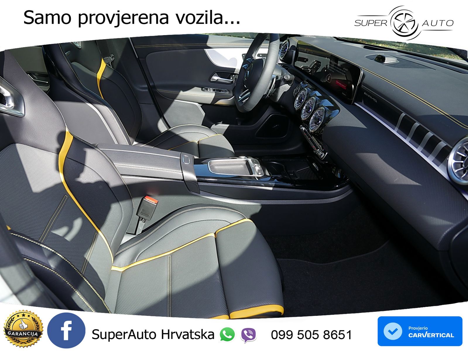 Mercedes-Benz AMG A 45 S 4MATIC+ AMG SPEEDSHIFT DCT 8G ACC+HEAD+GR SJED+360+PANO