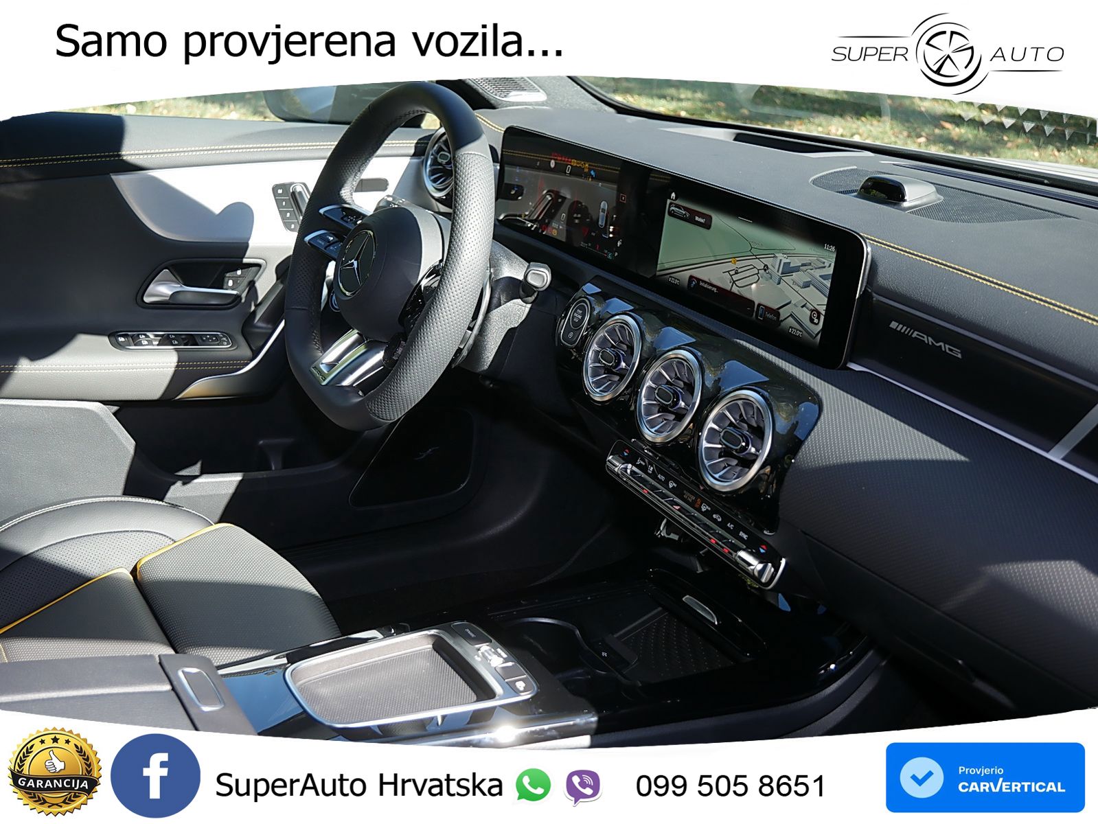 Mercedes-Benz AMG A 45 S 4MATIC+ AMG SPEEDSHIFT DCT 8G ACC+HEAD+GR SJED+360+PANO