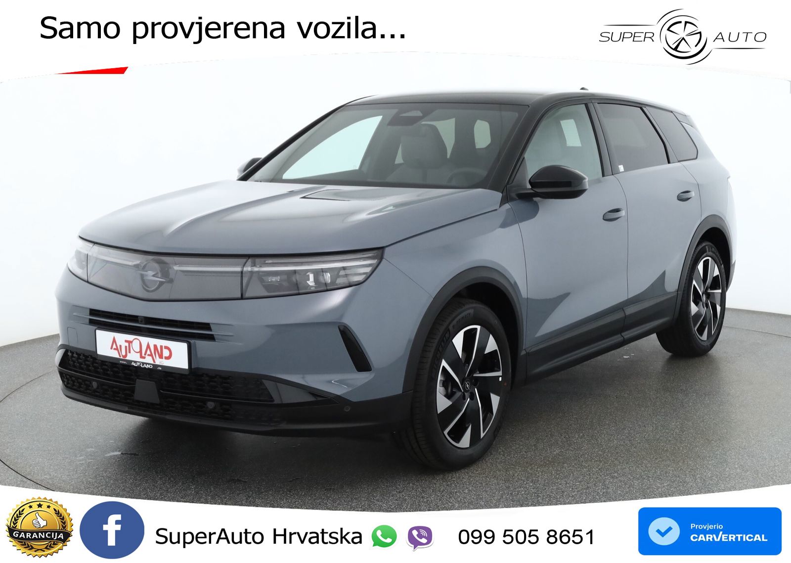 Opel Grandland 1.2 Turbo (145 KS) Hybrid eDCT Ultimate LED+GR SJED+ACC