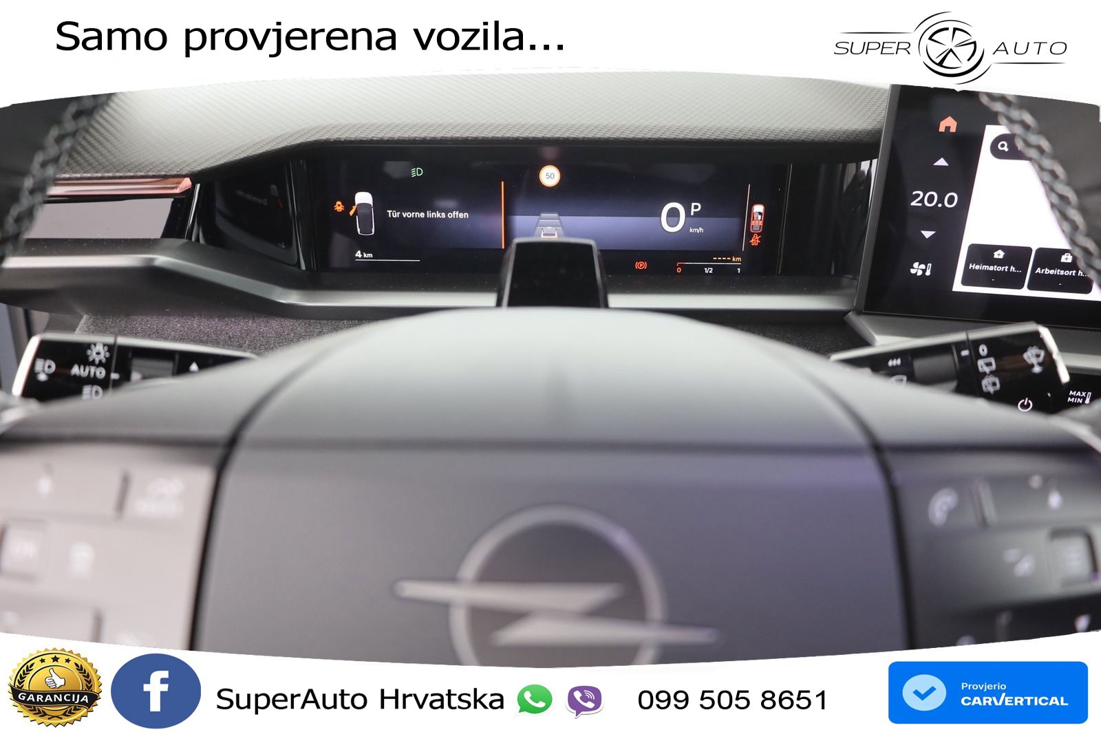 Opel Grandland 1.2 Turbo (145 KS) Hybrid eDCT Ultimate LED+GR SJED+ACC