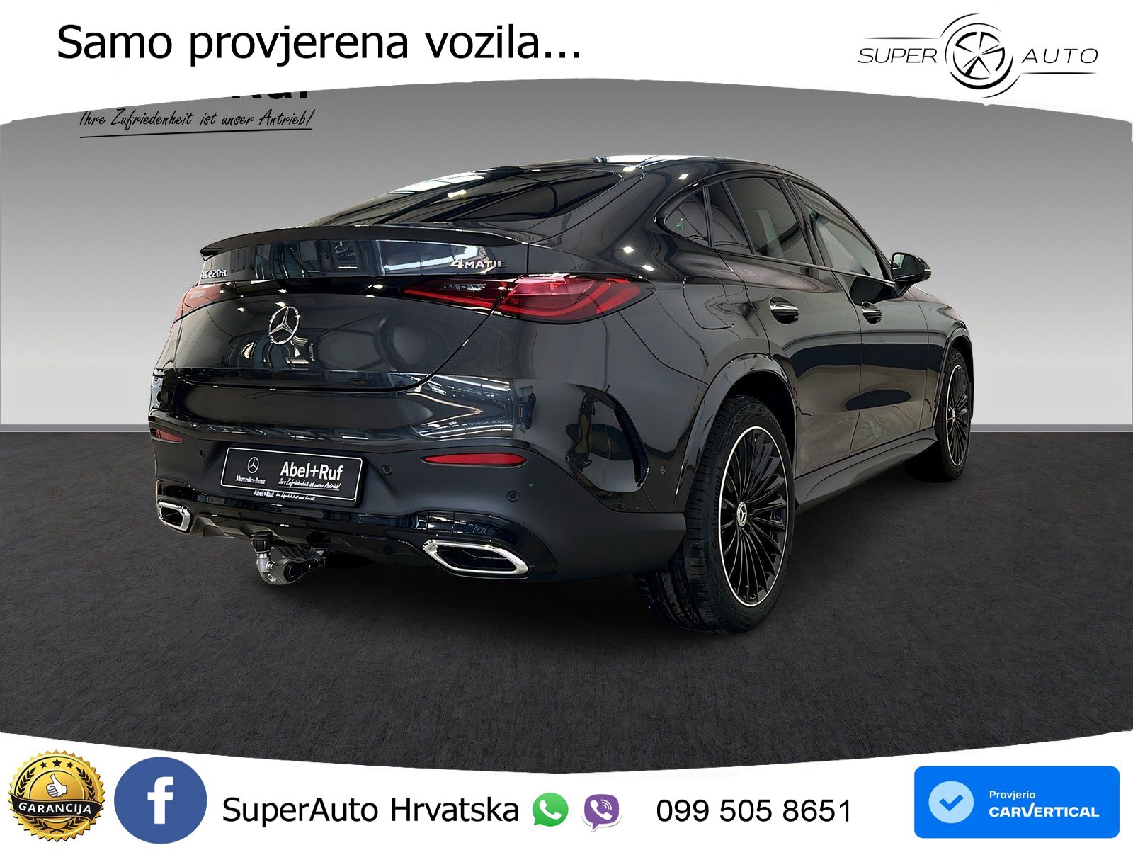 Mercedes GLC Coupe 220d (197 KS) 4MATIC 9G-TRONIC AMG ACC+GR SJED+360+PANO