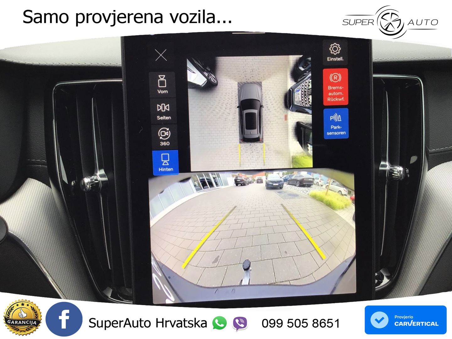 Volvo XC60 B5 Benzin AWD Geartronic ACC+HEAD+4xGR SJED+360+PANO