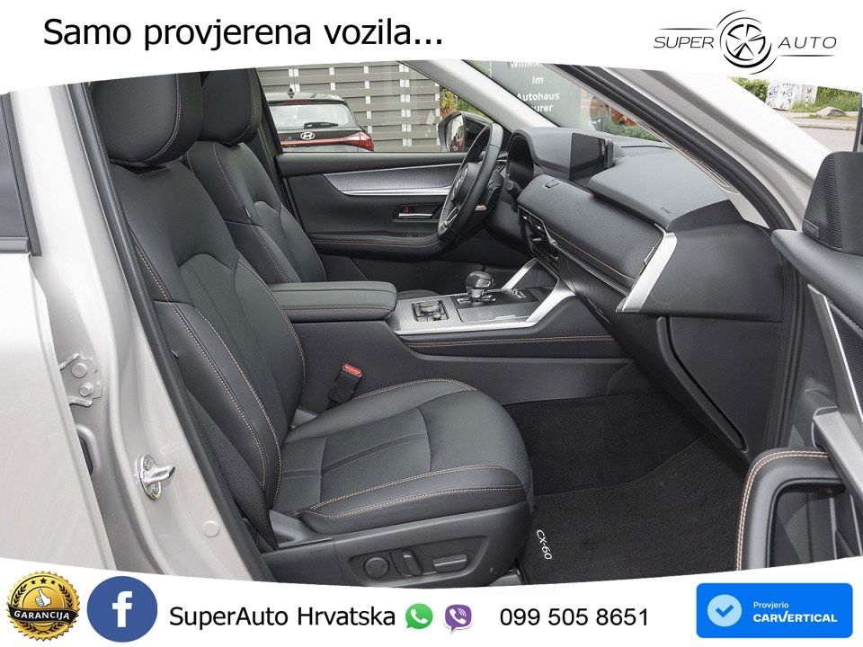 Mazda CX-60 2.5 e-Skyactiv (328 KS) AWD Automatic MATRIX+GR SJED+KAM