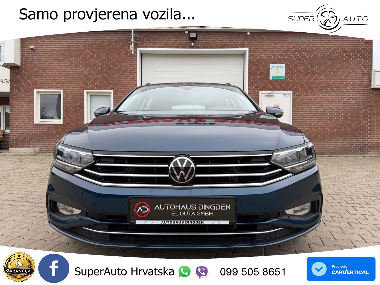 Volkswagen Passat Variant 2.0 TDI (150 KS) DSG Business LED+GR SJED+ACC