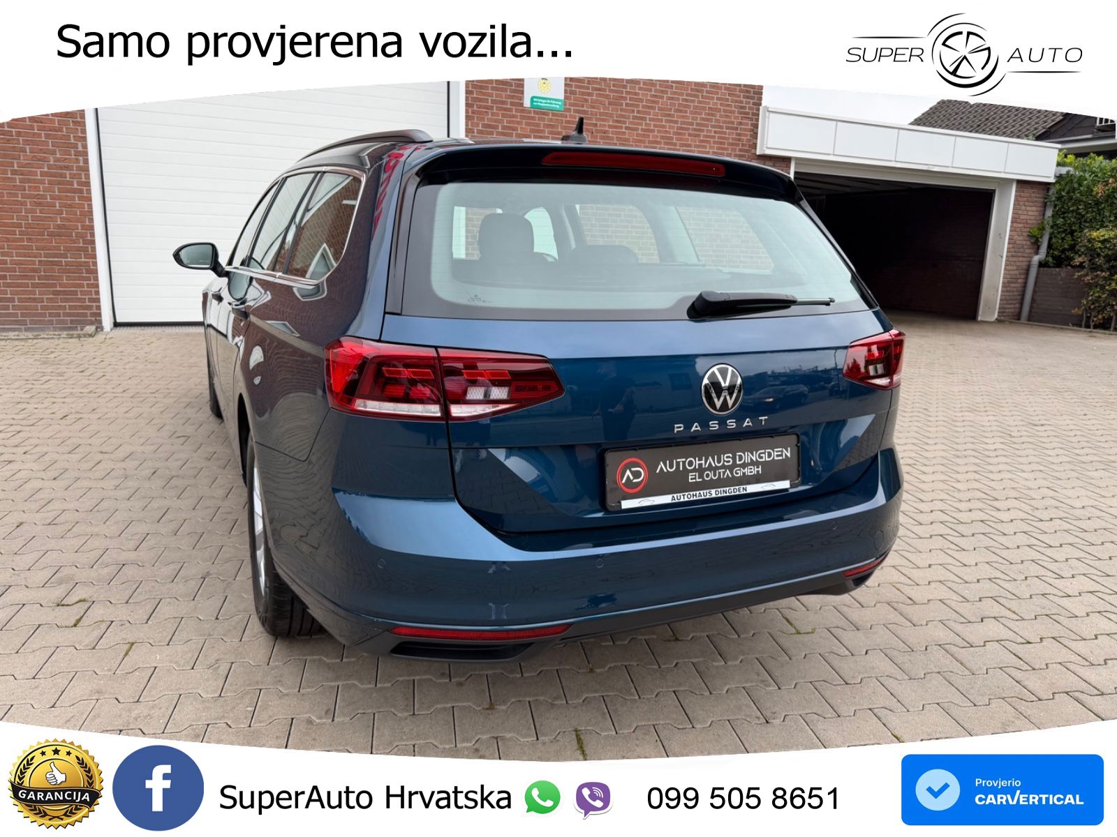 Volkswagen Passat Variant 2.0 TDI (150 KS) DSG Business LED+GR SJED+ACC