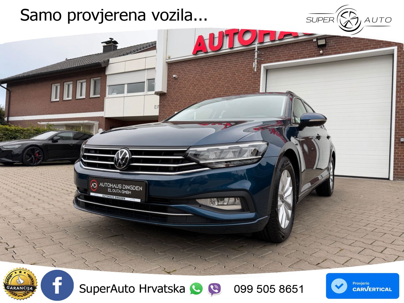 Volkswagen Passat Variant 2.0 TDI (150 KS) DSG Business LED+GR SJED+ACC