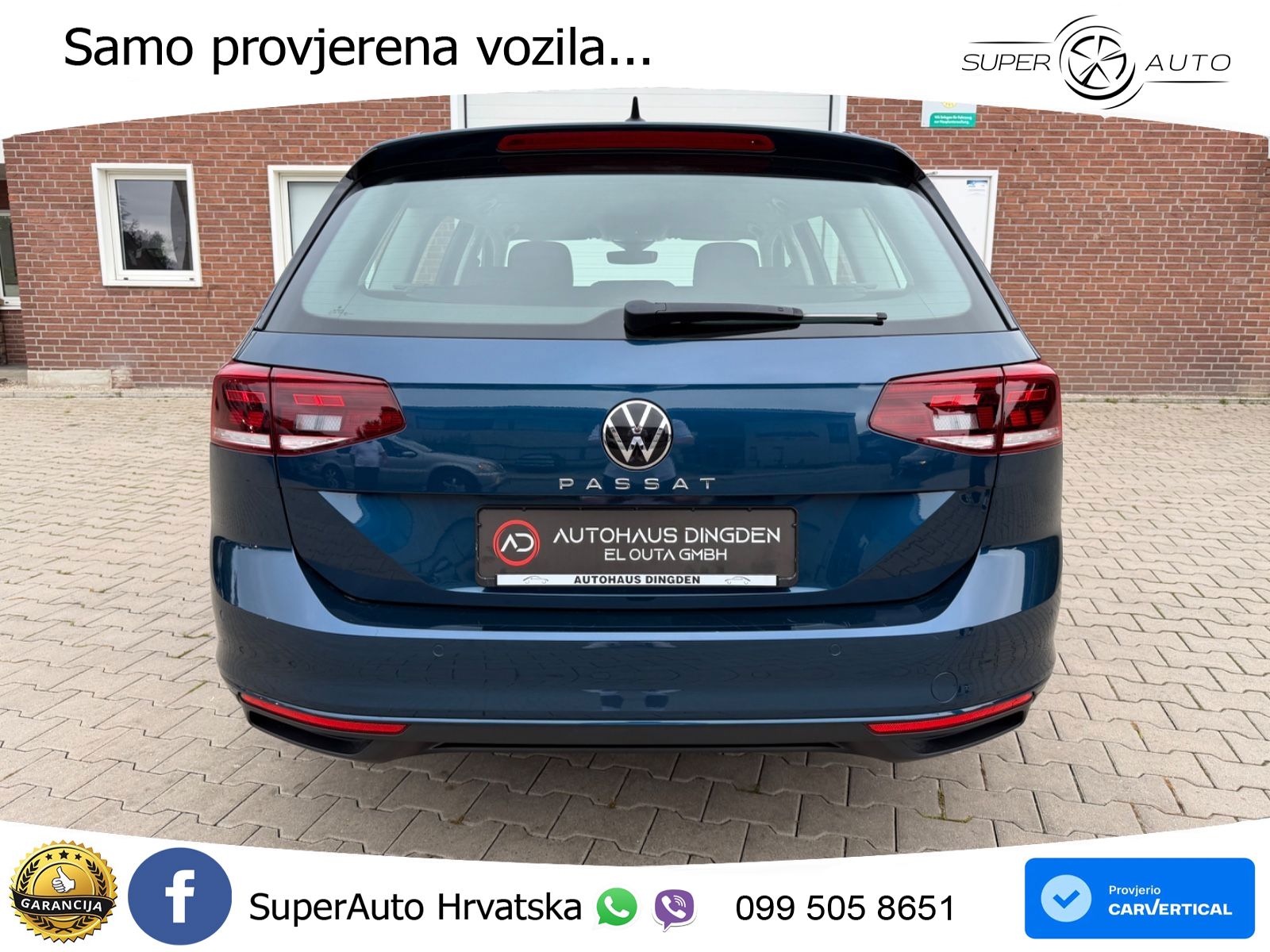 Volkswagen Passat Variant 2.0 TDI (150 KS) DSG Business LED+GR SJED+ACC