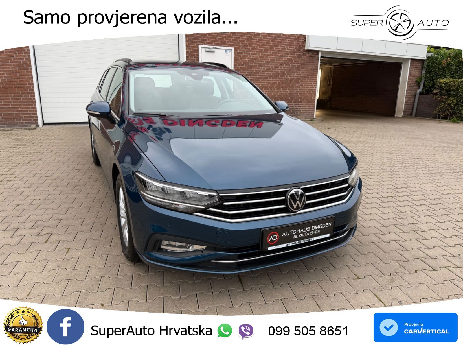 Volkswagen Passat Variant 2.0 TDI (150 KS) DSG Business LED+GR SJED+ACC