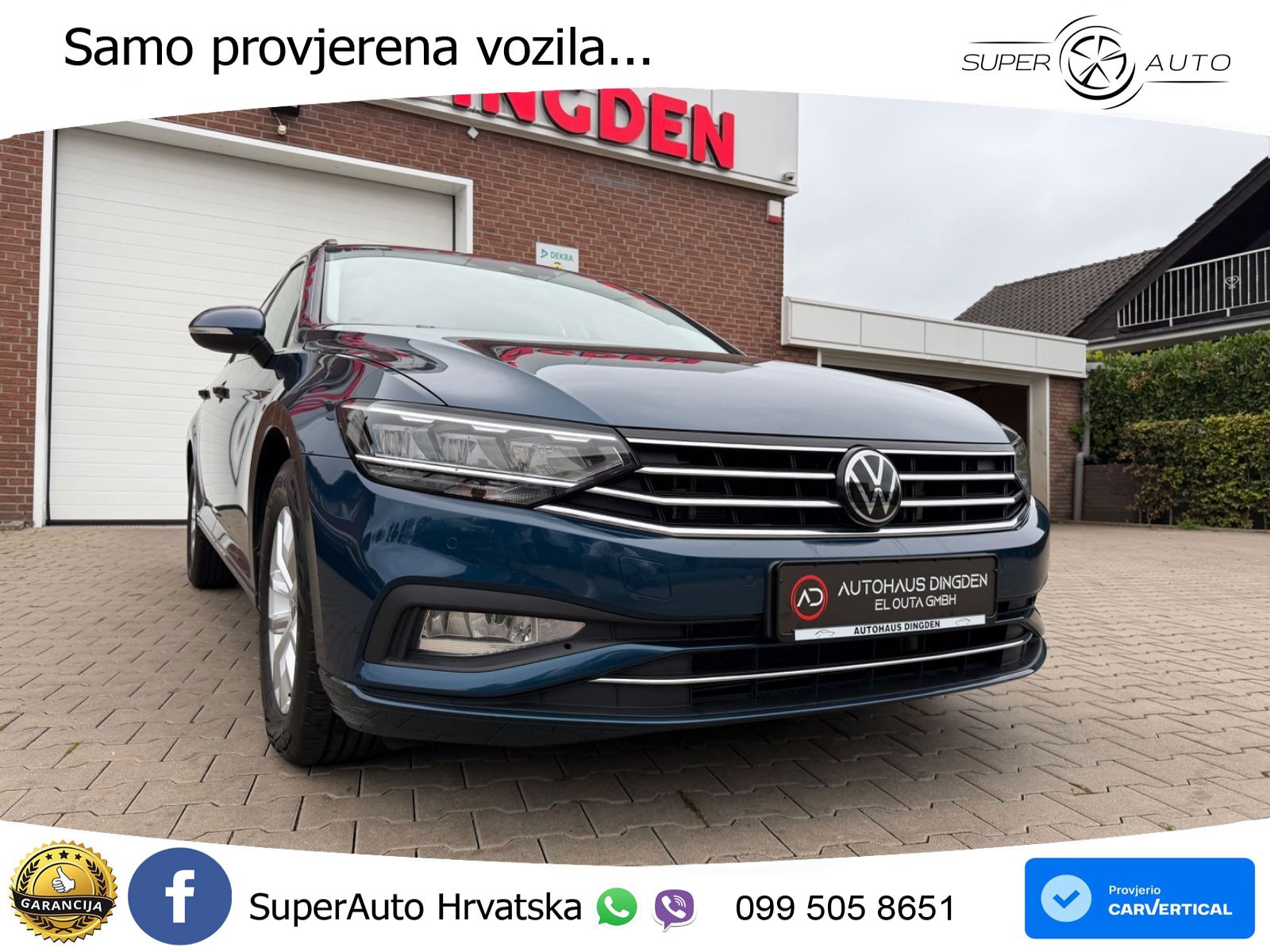 Volkswagen Passat Variant 2.0 TDI (150 KS) DSG Business LED+GR SJED+ACC