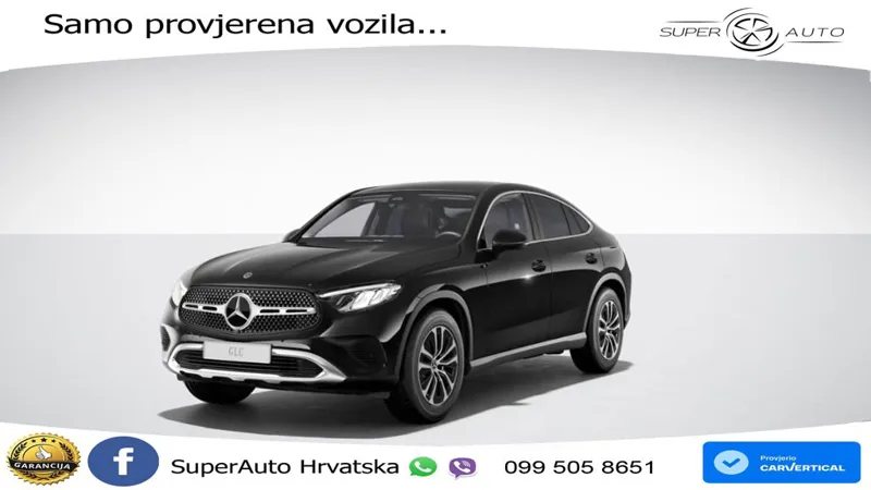 Mercedes GLC Coupe 220d (197 KS) 4MATIC 9G-TRONIC LED+GR SJED+ACC