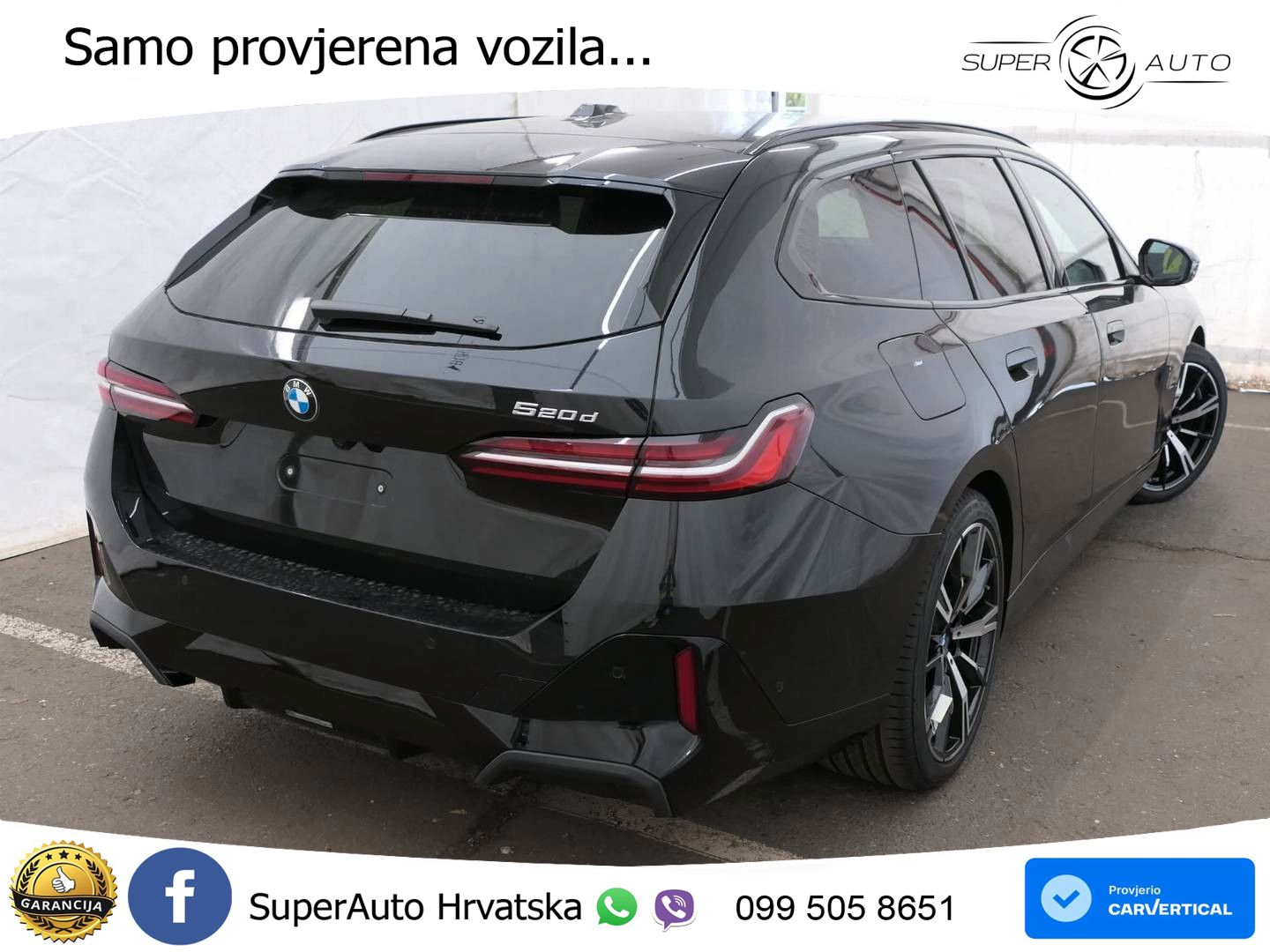 BMW 520d Touring (197 KS) Steptronic M Sport LED+GR SJED+ACC