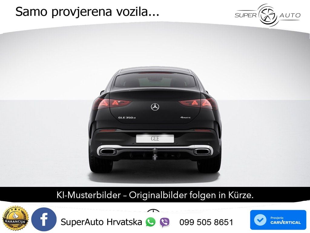 Mercedes GLE Coupe 300d (269 KS) EQ Boost 4MATIC 9G-TRONIC AMG ZRAČNI+ACC+GR SJED+KAM+PANO