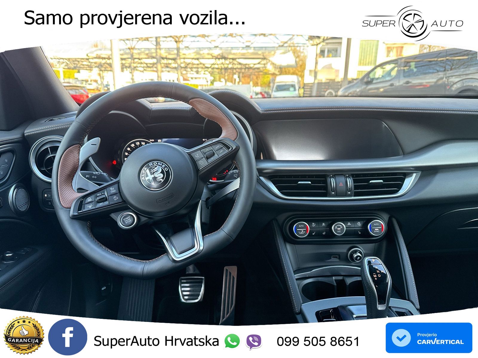 Alfa Romeo Stelvio 2.2 MultiJet II (210 KS) Q4 Automatic ZRAČNI+ACC+GR SJED+KAM