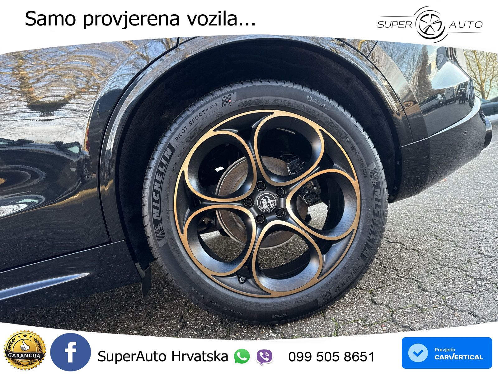 Alfa Romeo Stelvio 2.2 MultiJet II (210 KS) Q4 Automatic ZRAČNI+ACC+GR SJED+KAM