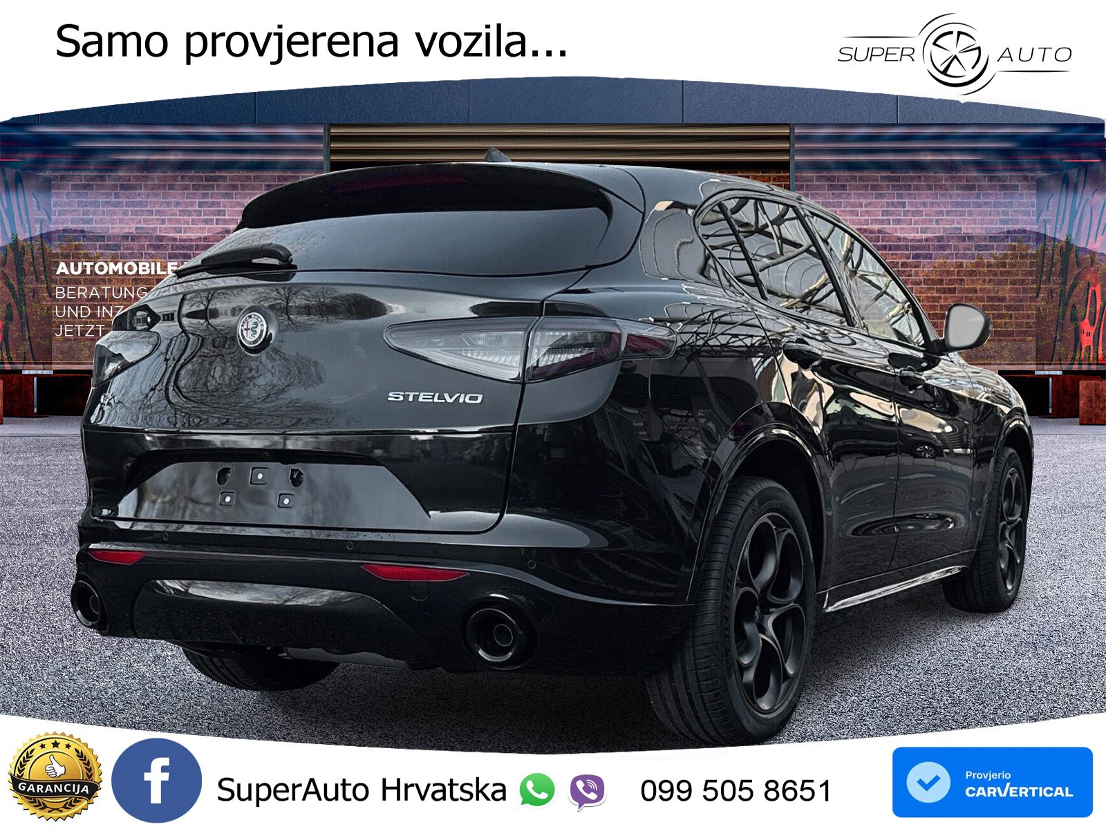 Alfa Romeo Stelvio 2.2 MultiJet II (210 KS) Q4 Automatic ZRAČNI+ACC+GR SJED+KAM