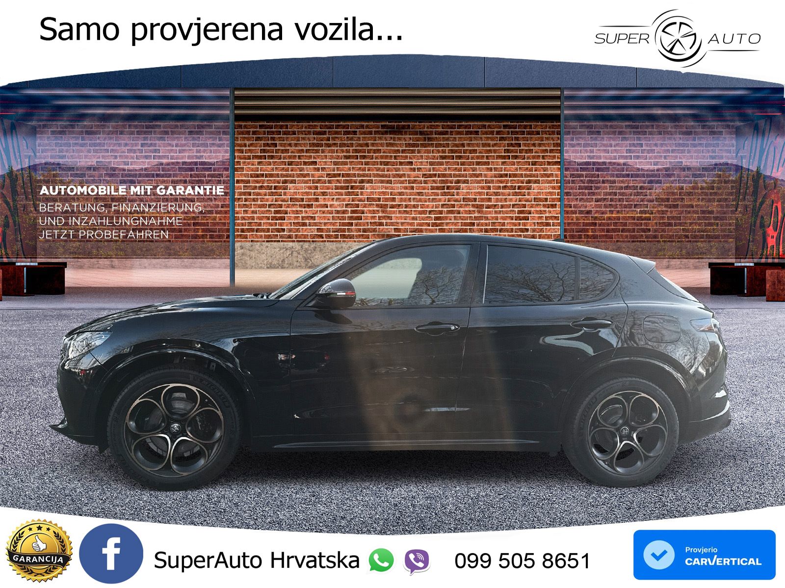 Alfa Romeo Stelvio 2.2 MultiJet II (210 KS) Q4 Automatic ZRAČNI+ACC+GR SJED+KAM