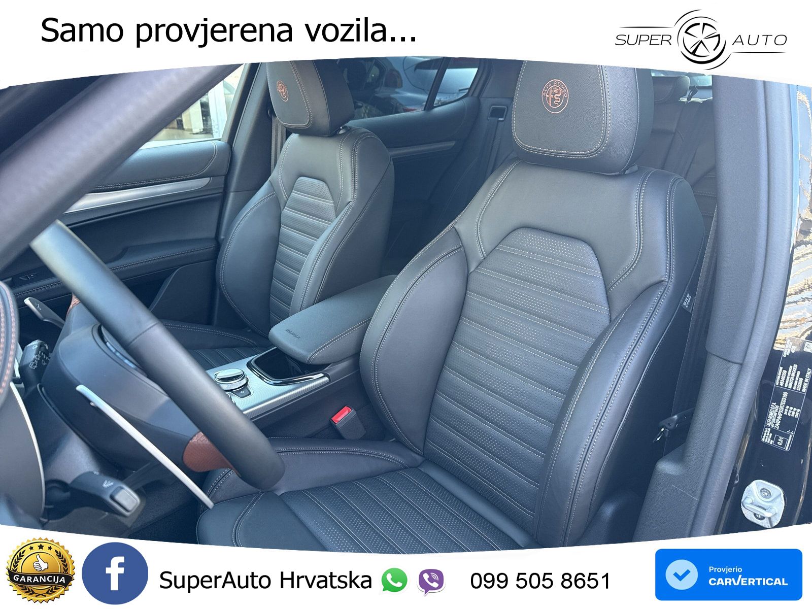 Alfa Romeo Stelvio 2.2 MultiJet II (210 KS) Q4 Automatic ZRAČNI+ACC+GR SJED+KAM