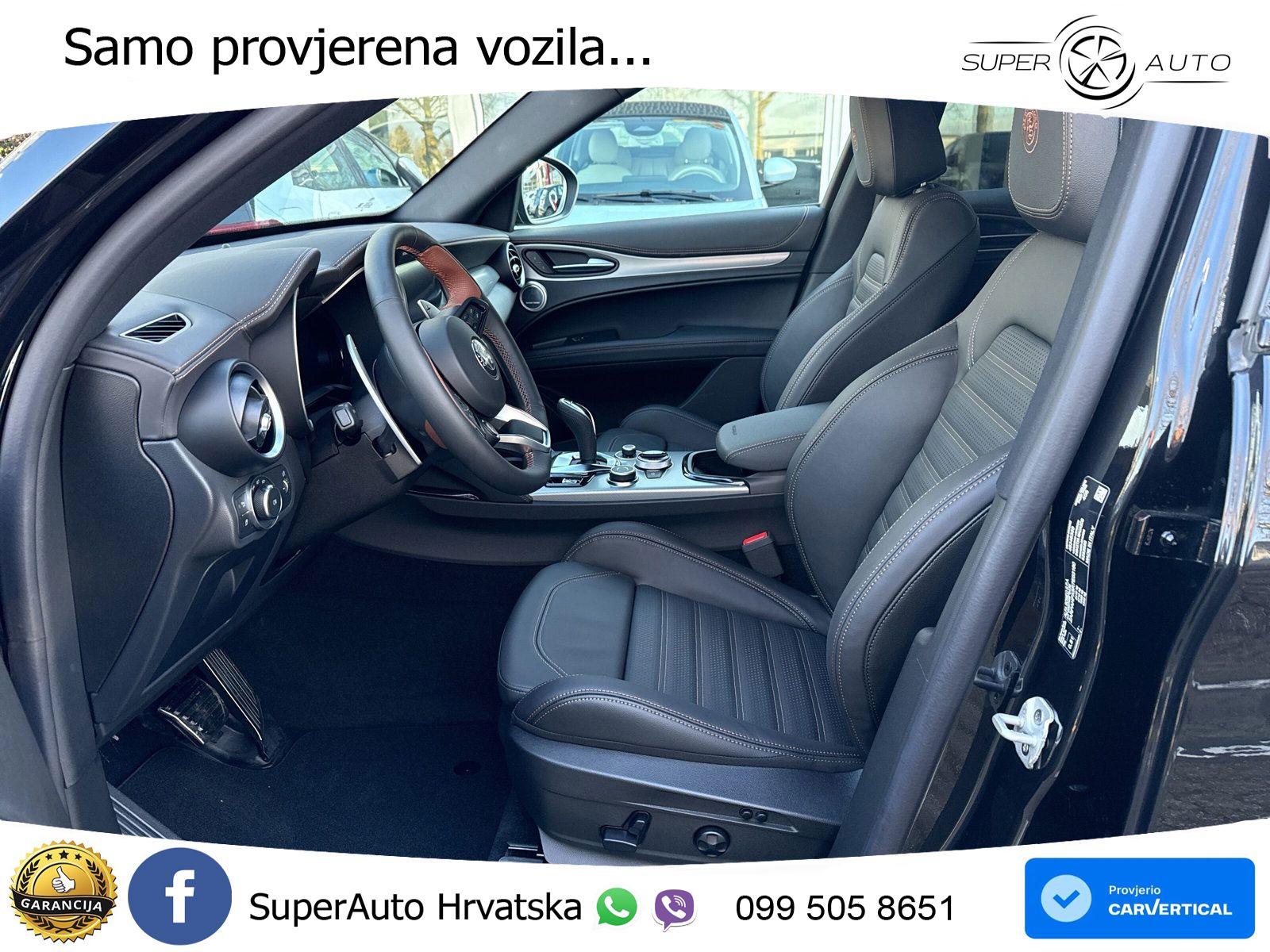 Alfa Romeo Stelvio 2.2 MultiJet II (210 KS) Q4 Automatic ZRAČNI+ACC+GR SJED+KAM