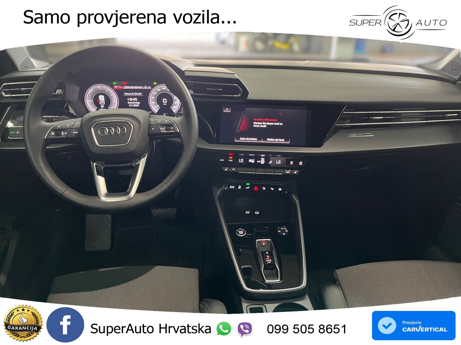 Audi A3 Sportback 40 TFSI e (204 KS) Plug-in Hybrid S tronic advanced LED+GR SJED+ACC