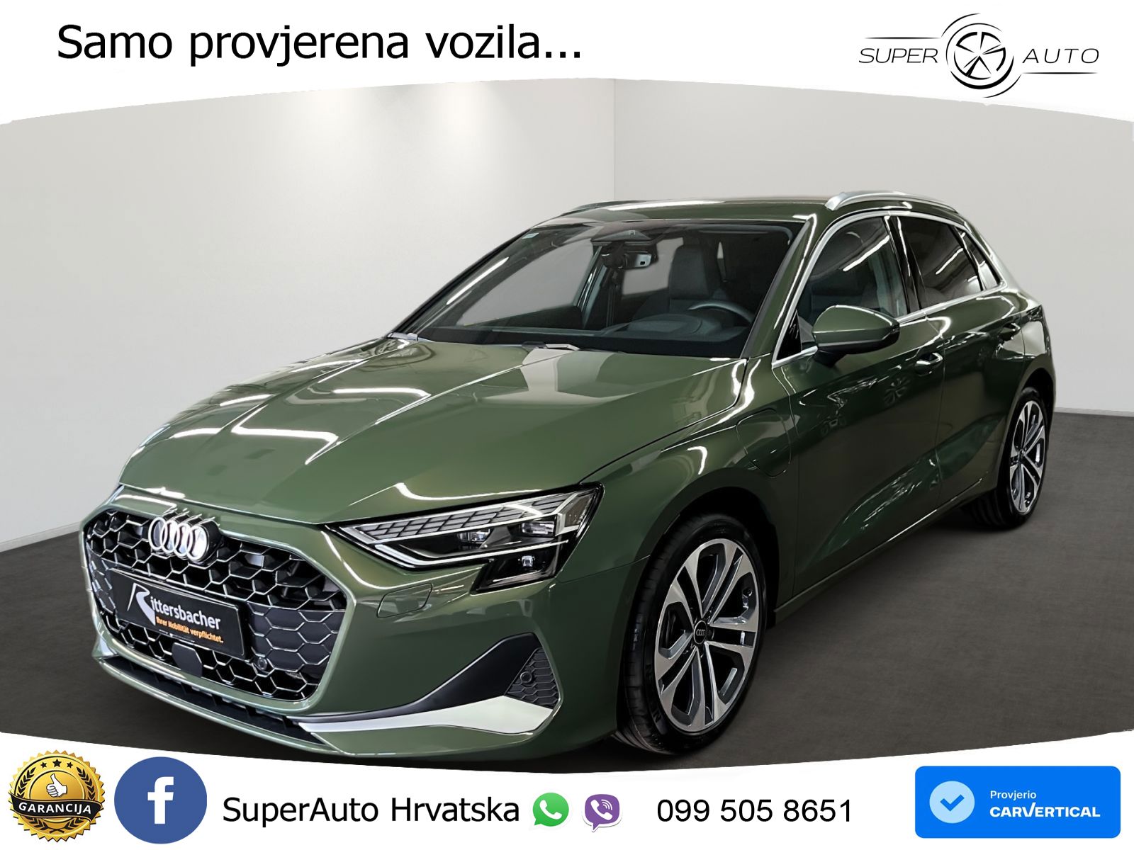 Audi A3 Sportback 40 TFSI e (204 KS) Plug-in Hybrid S tronic advanced LED+GR SJED+ACC