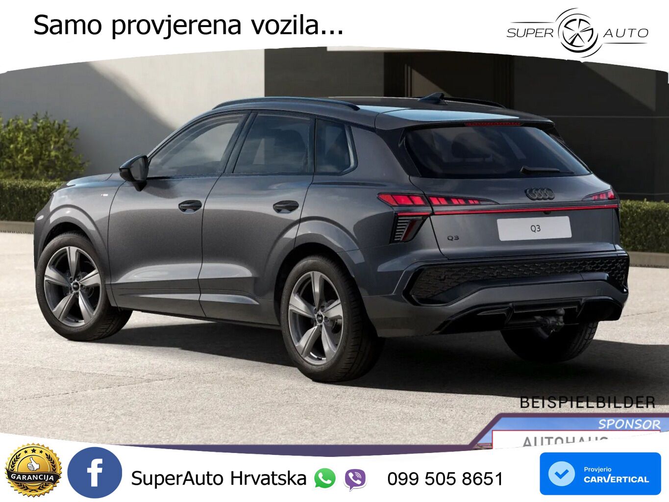 Audi Q3 1.5 TFSI (150 KS) S tronic LED+GR SJED+ACC
